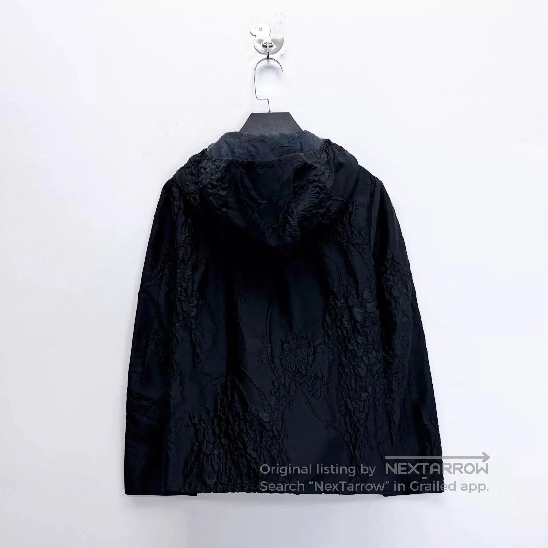 Moncler Black Hooded Light Jacket. Size US S / EU 44-46 / 1 - 2 Thumbnail