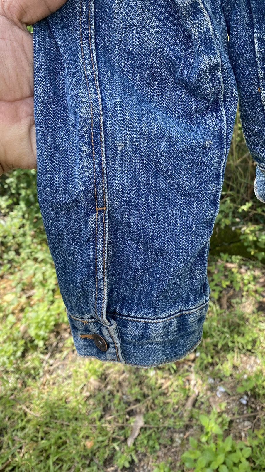 Japanese Brand × Vintage Vintage Nylaus Jeans Denim Jacket Size US XL / EU 56 / 4 - 13 Thumbnail