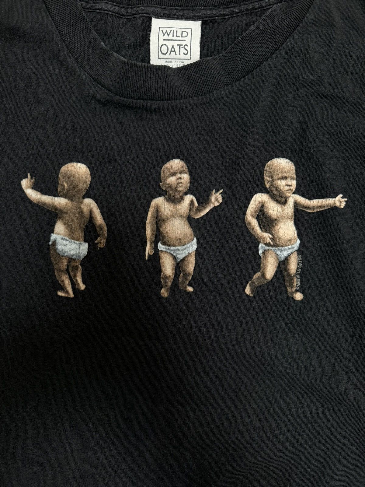 Vintage Vintage 90s Dance Baby Dance Tee Size US XL / EU 56 / 4 - 1 Thumbnail