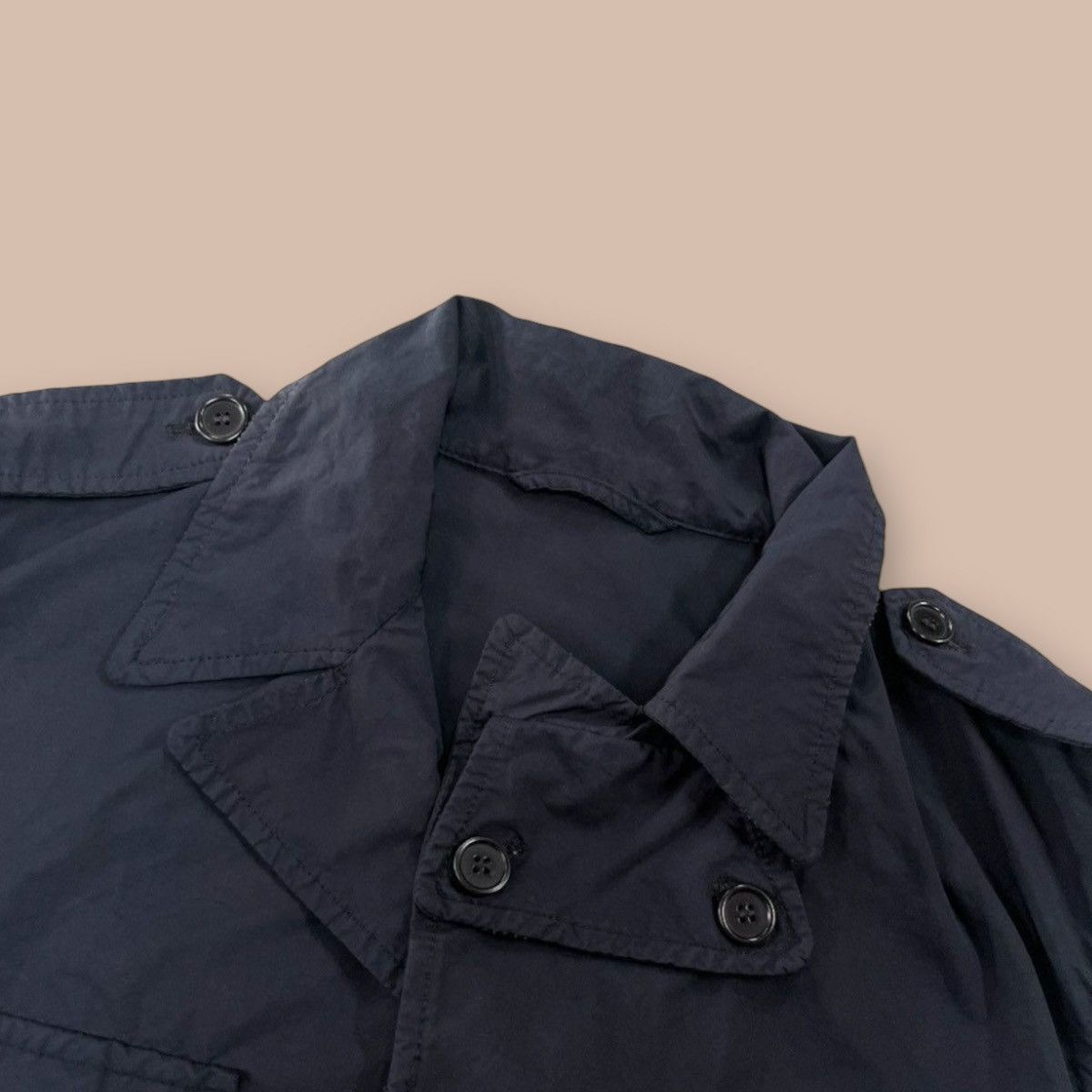 Aspesi ASPESI Navy Blue Mini Filed Jacket Size US S / EU 44-46 / 1 - 7 Thumbnail
