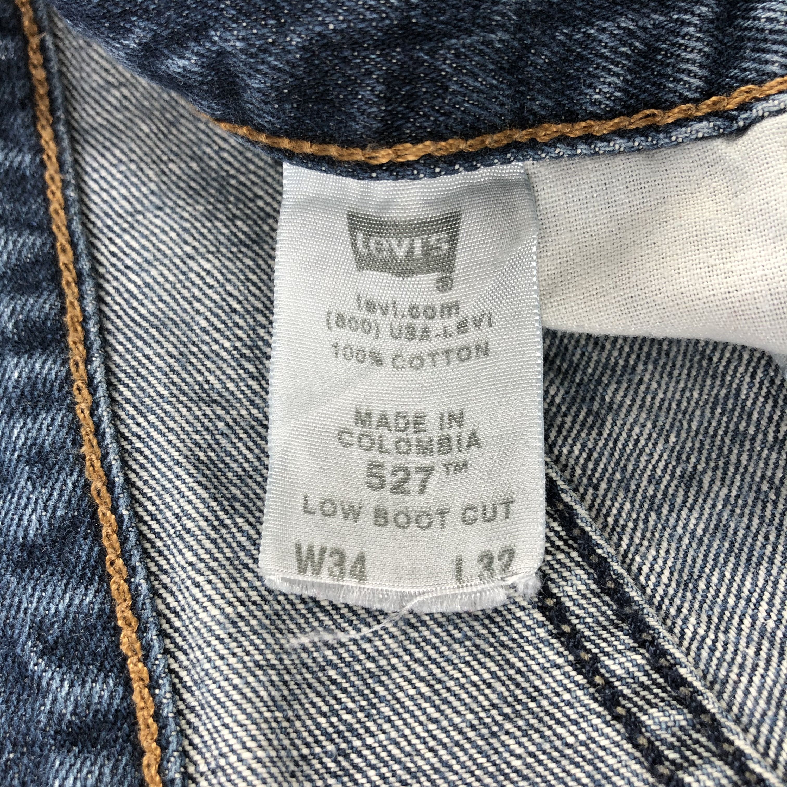 Levi's × Vintage Vintage Blue Wash Levis 527 Flare Jeans-JM2975 Size US 35 - 11 Thumbnail