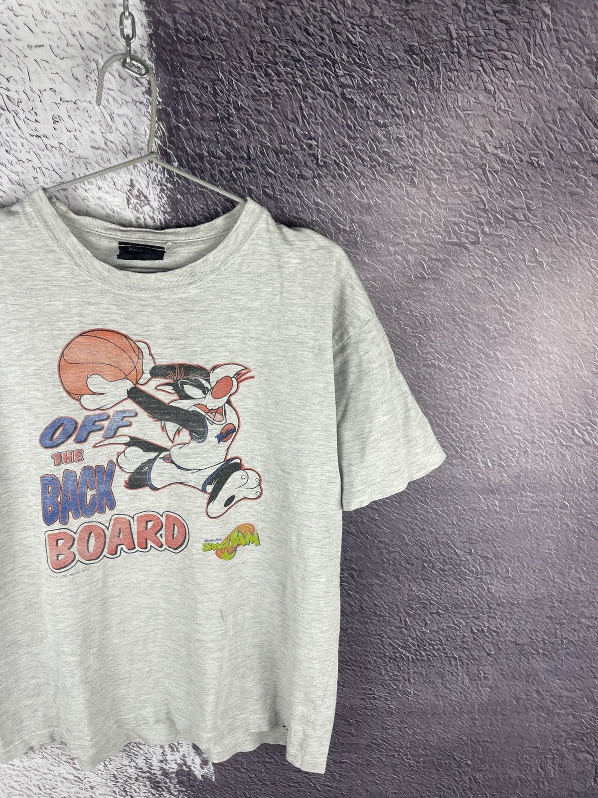 Vintage Space Jam vintage 1997 off the back board Warner bros tee Size US L / EU 52-54 / 3 - 3 Thumbnail