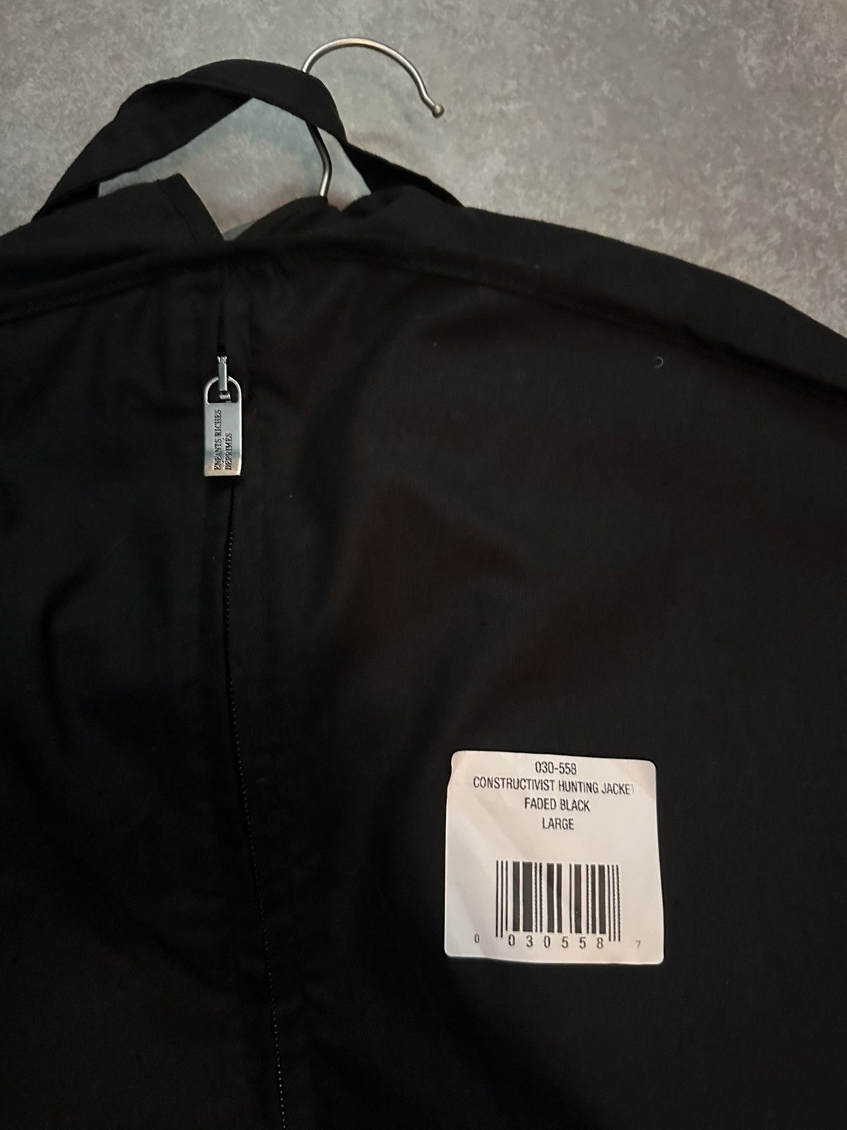 Enfants Riches Deprimes Enfants Riches Déprimés Black CONSTRUCTIVIST HUNTING JACKET Size US L / EU 52-54 / 3 - 19 Thumbnail