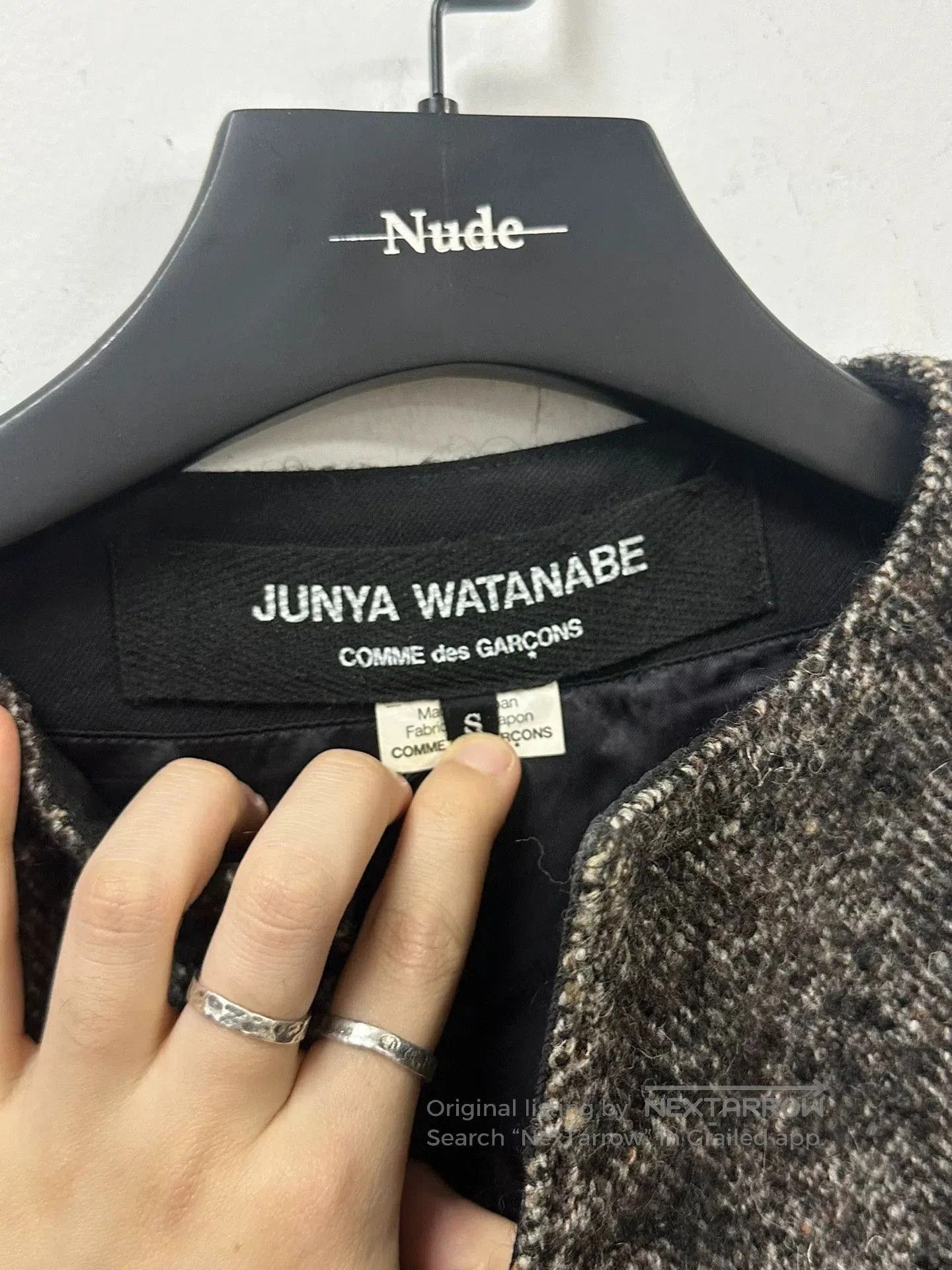 Junya Watanabe Junya Watanabe Mixed Fabric Coat. Size US S / EU 44-46 / 1 - 4 Thumbnail