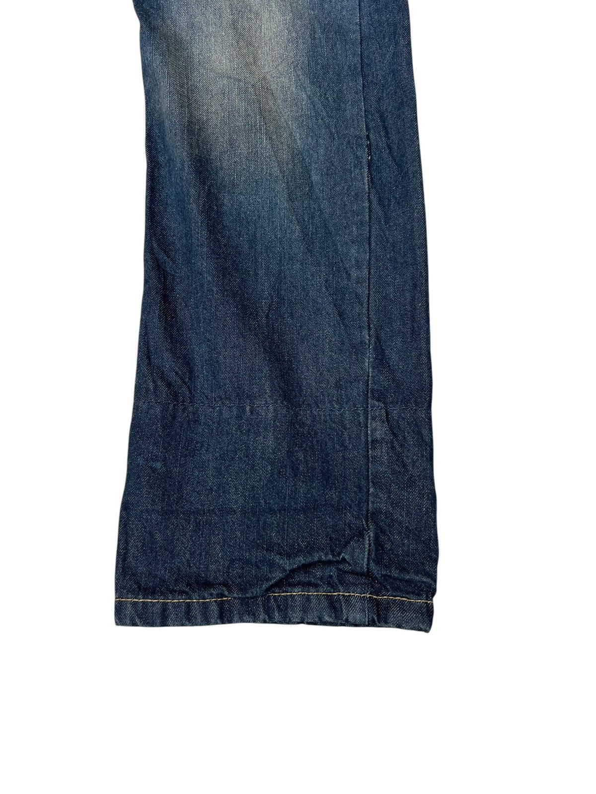 Vintage Mud Wash Denim Double Waist Dominate Handcrafted Jeans Size US 30 / EU 46 - 14 Thumbnail