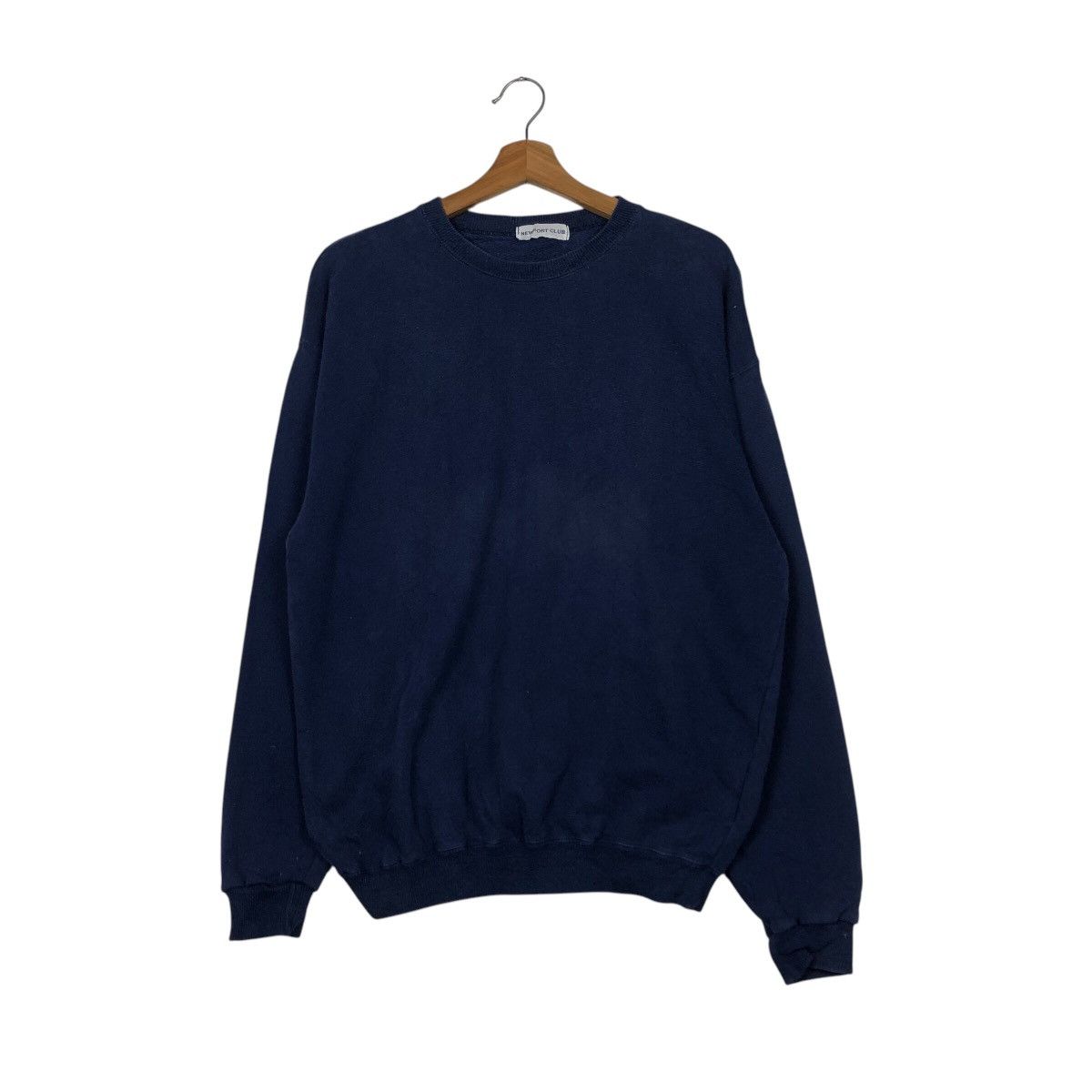 Japanese Brand × Vintage 📌Vintage Sweatshirt Newport Club Issey Miyake Big Logo Size US M / EU 48-50 / 2 - 2 Thumbnail
