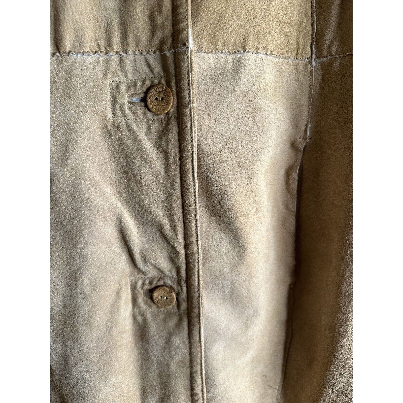 Boston Proper Vtg Penny Lane Y2K Leather Boston Proper Faux Sherpa Womans Size M / US 6-8 / IT 42-44 - 6 Thumbnail