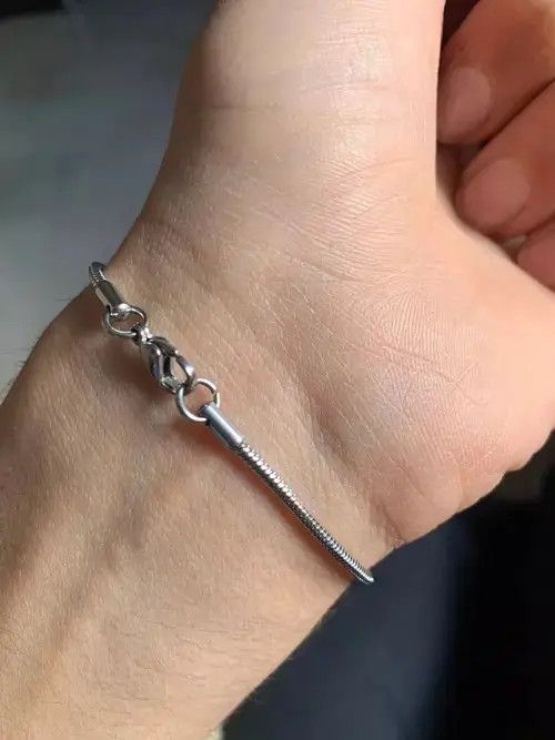 Other 2Mm Width Snake Chain Bracelet Size ONE SIZE - 3 Thumbnail