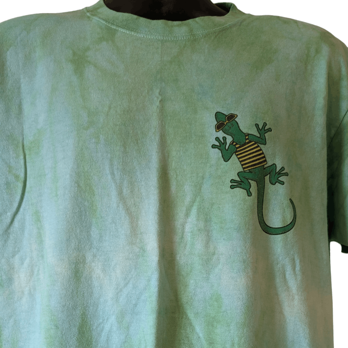 image of Unlisted Carlos N Charlies Cozumel Vintage 90's Tshirt Tie-Dye in Green, Men's (Size Large)