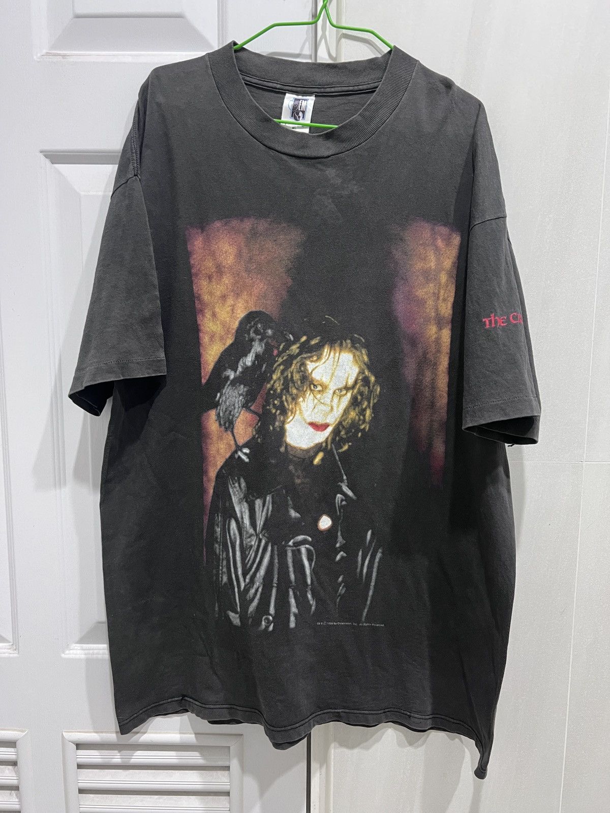 Expert Horror Vintage 90s The Crow Brandon Lee Movie Tee XL Faded Thrashed Size US XL / EU 56 / 4 - 1 Thumbnail