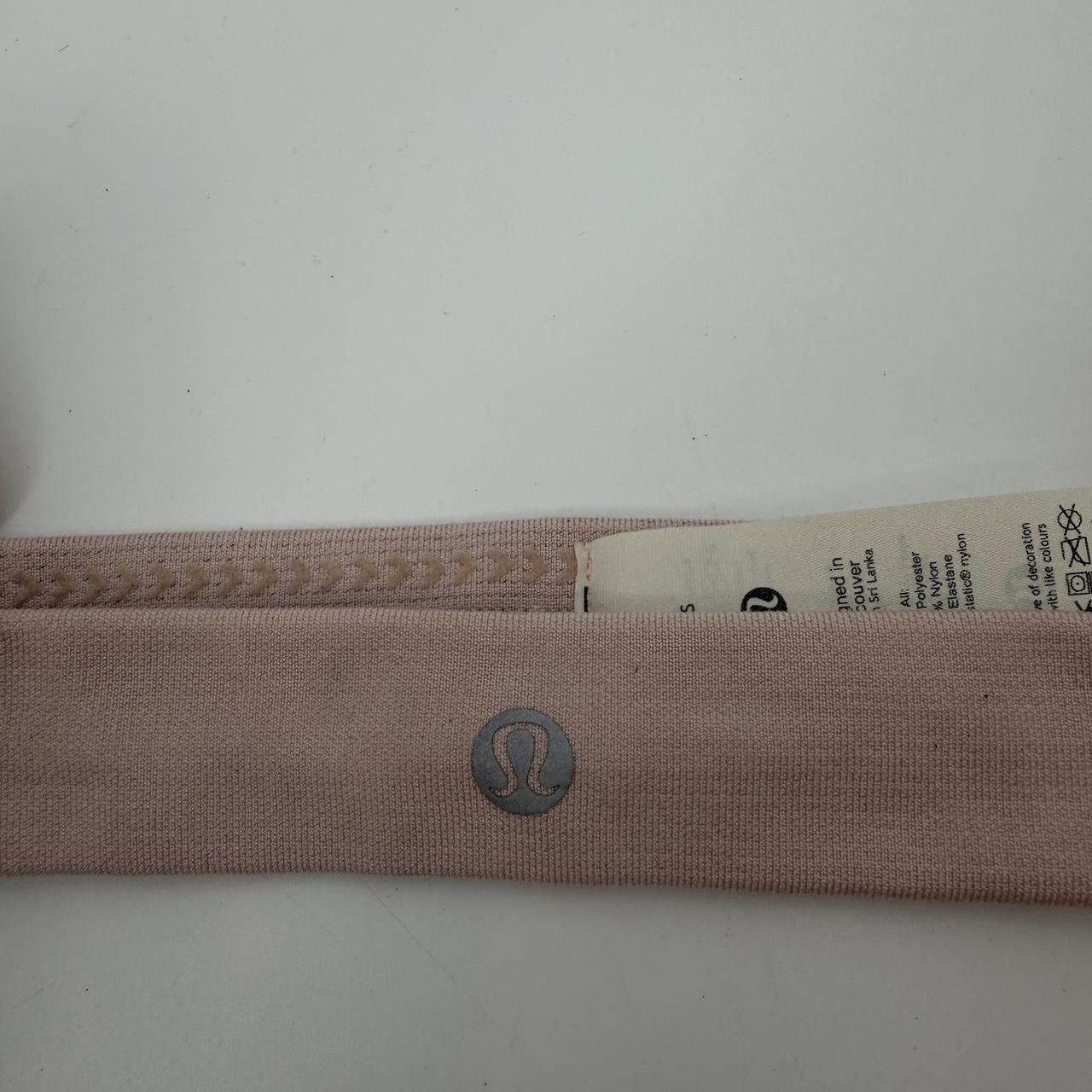 Lululemon Lululemon Pink Headband Yoga Fitness Size ONE SIZE - 2 Thumbnail