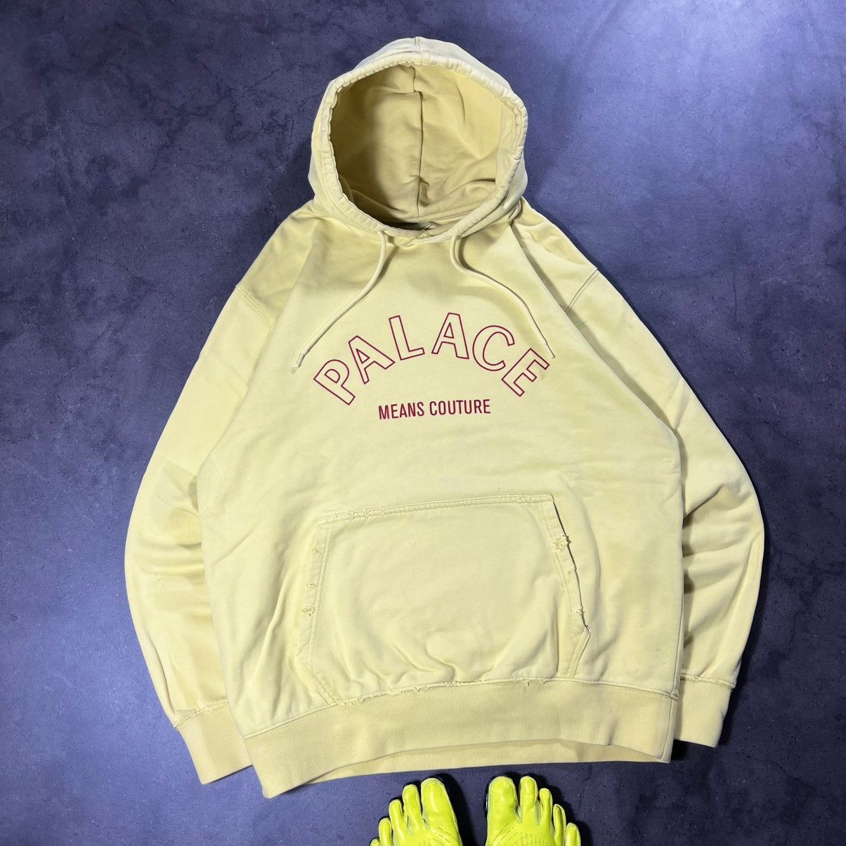 Palace Palace Means Couture Skateboards Hoodie Big Logo Hype Size US L / EU 52-54 / 3 - 2 Thumbnail