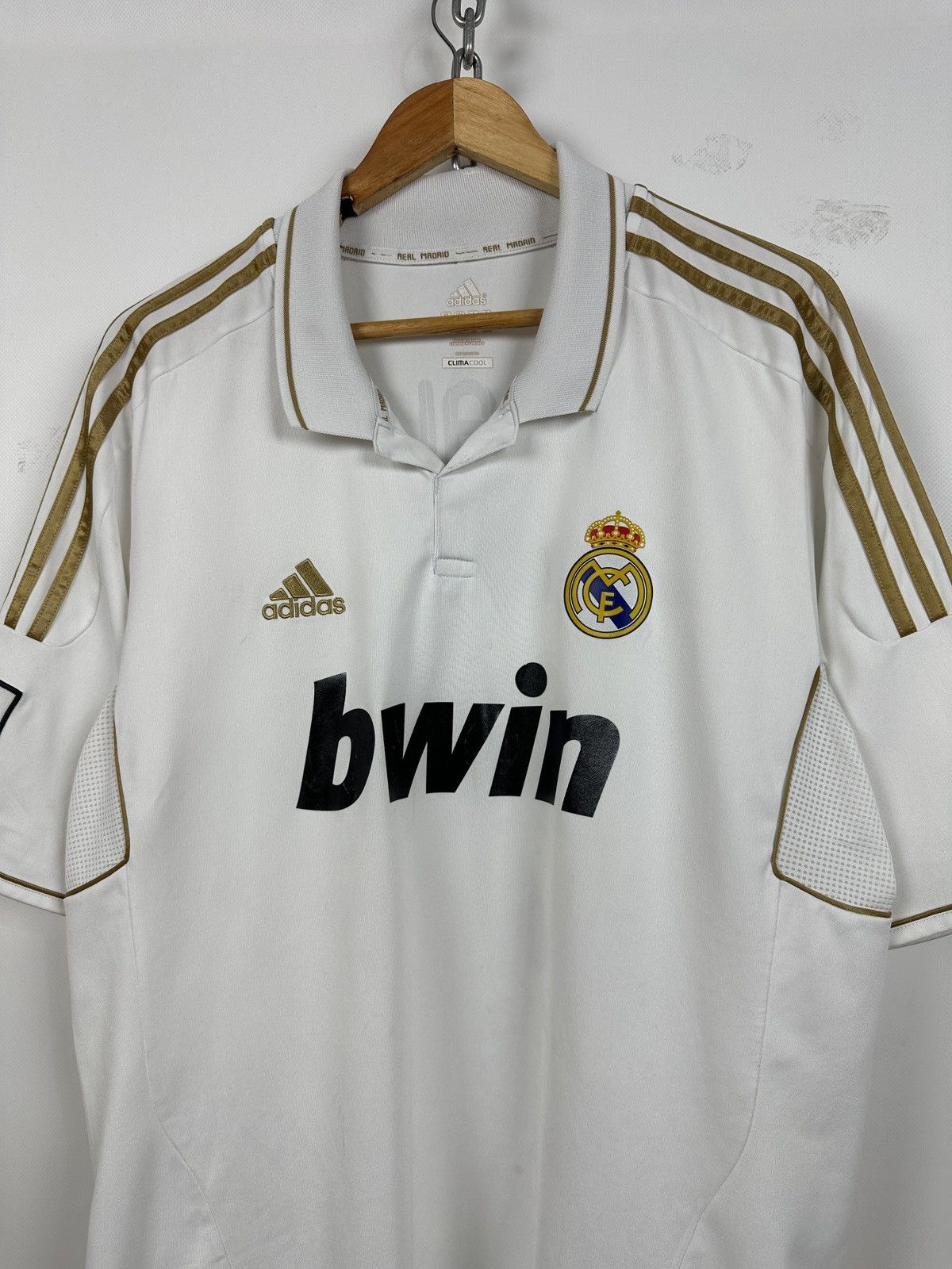 Adidas 2011/12 Vintage Adidas Real Madrid Cristiano Ronaldo Jersey Size US XL / EU 56 / 4 - 3 Thumbnail