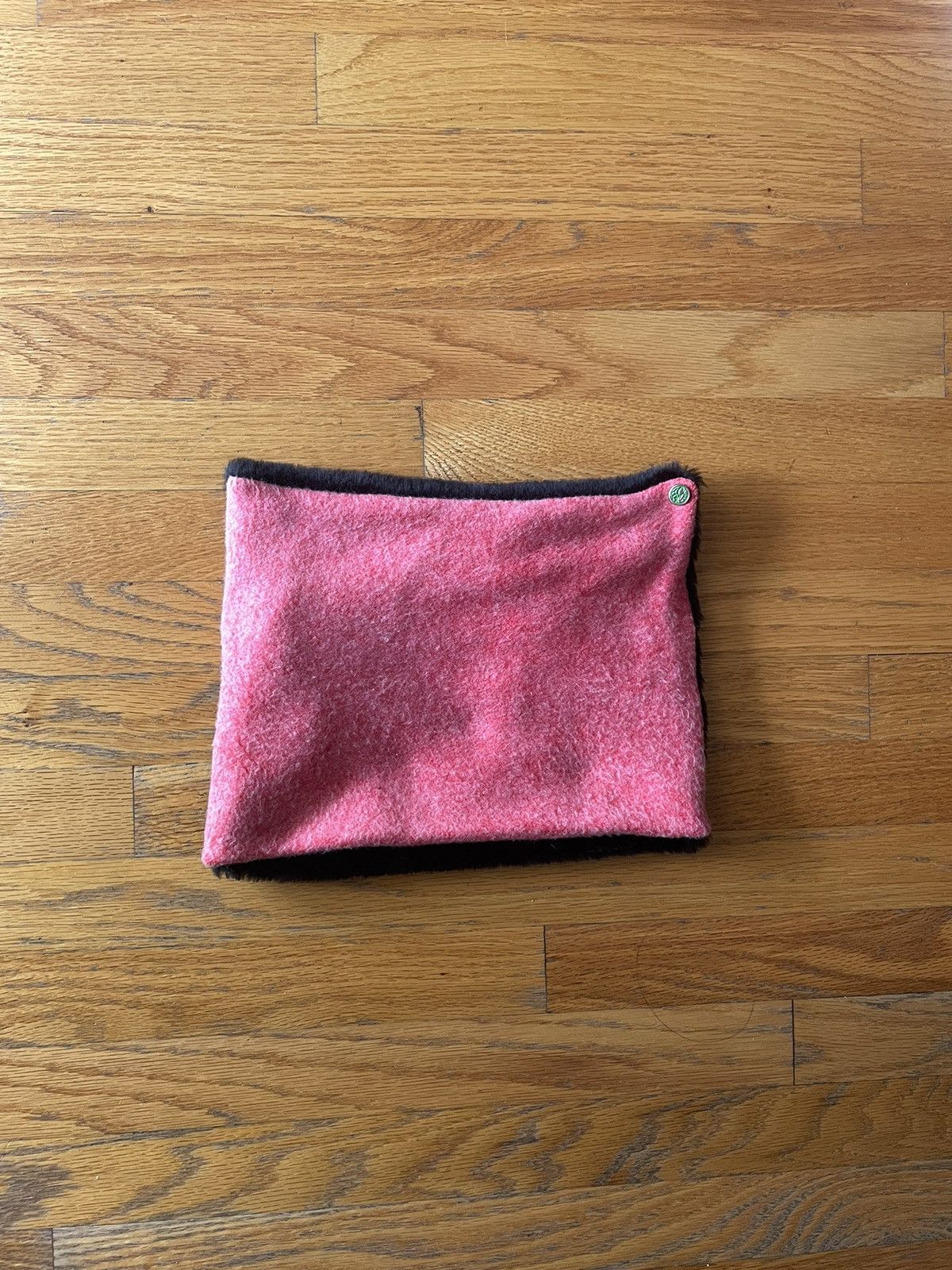 image of Poche Studio Fur Point Five 21 Beanie in Red, Men's