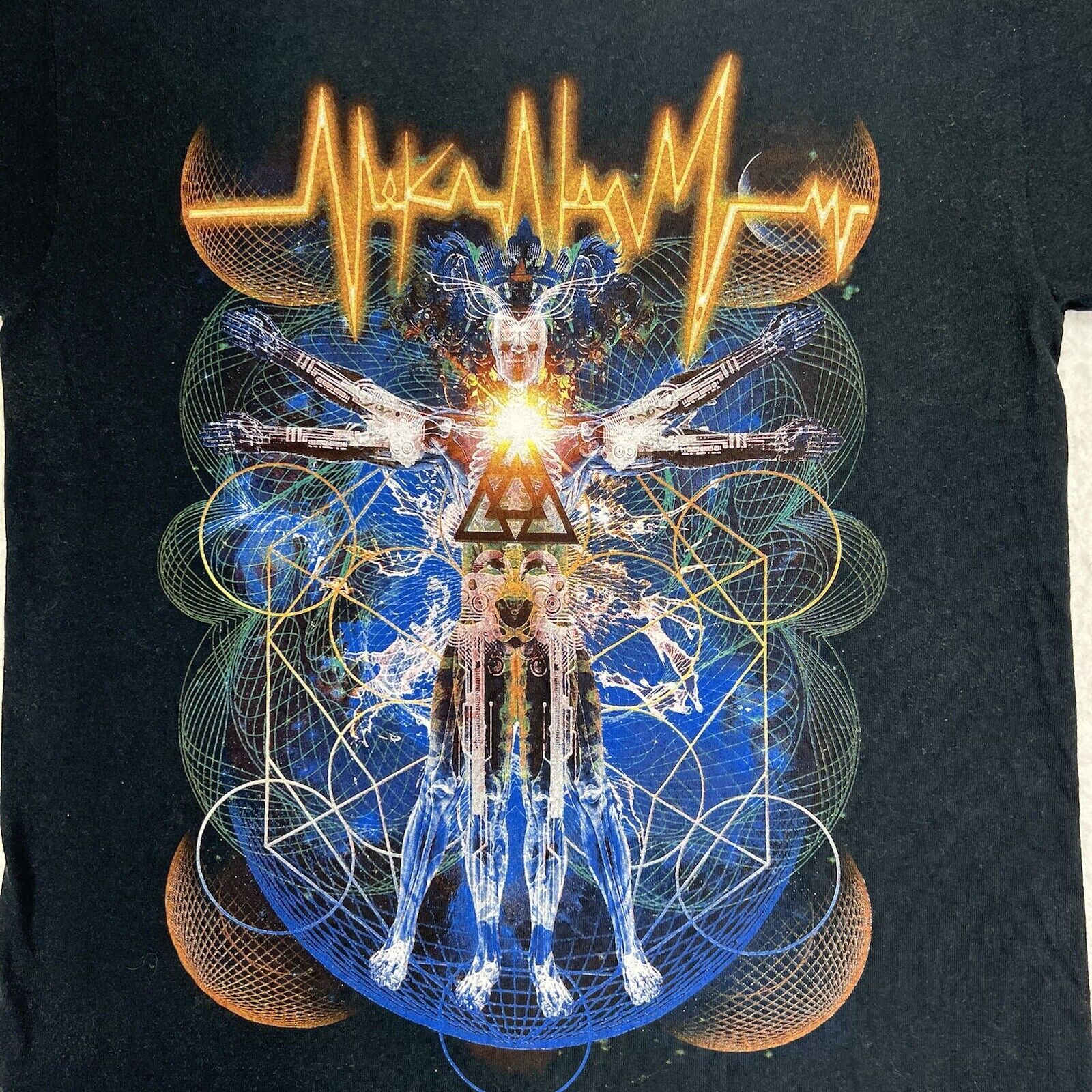 Gildan Meka Nism Medium Black The Shift Design Graphic Band T Shirt Size US M / EU 48-50 / 2 - 6 Thumbnail