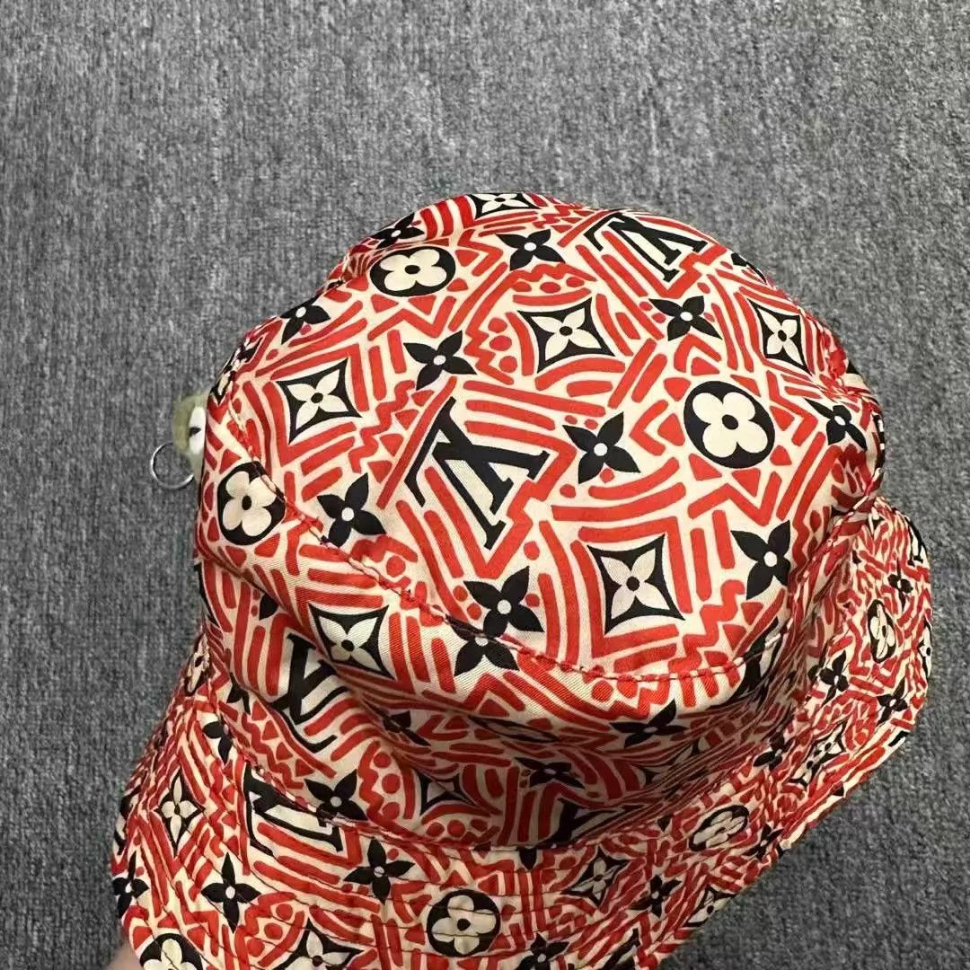 Louis Vuitton LV Monogram All Over Print Bucket Hat S 99 New Size ONE SIZE - 2 Thumbnail