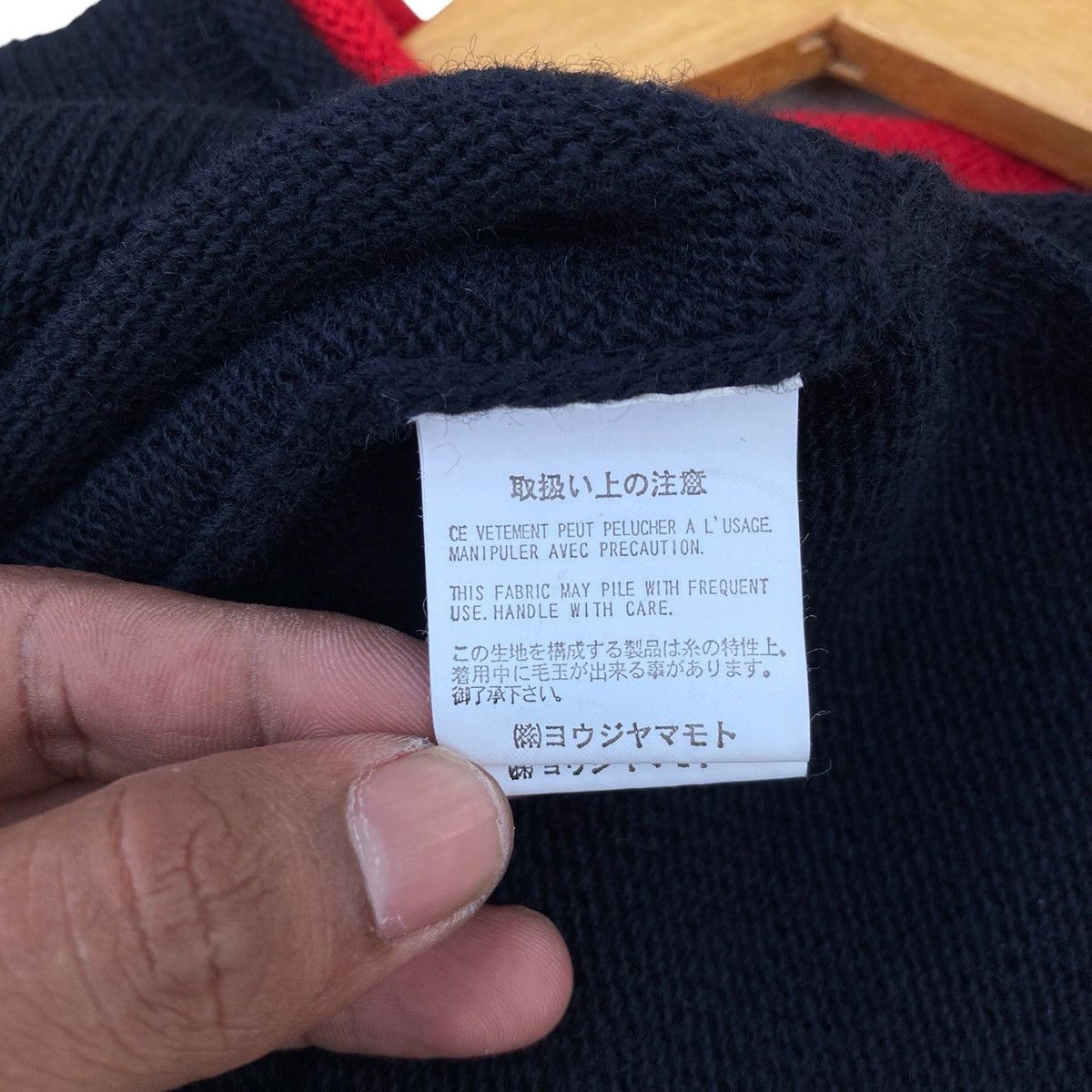 Yohji Yamamoto 90s Y's For Men Yohji Yamamoto Layered Cuff Knit Sweater Size US L / EU 52-54 / 3 - 10 Thumbnail