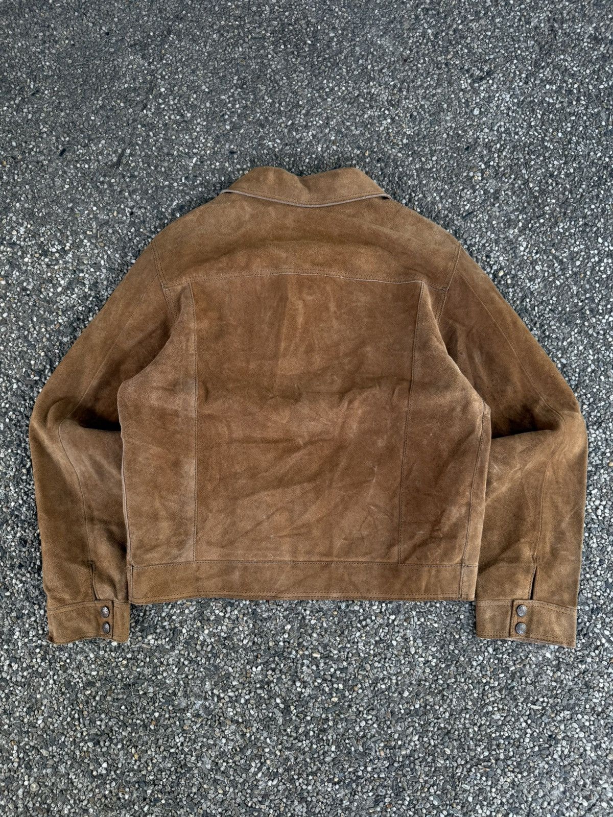 Other 60's-70's Camel Suede Leather Jacket Size US M / EU 48-50 / 2 - 4 Thumbnail