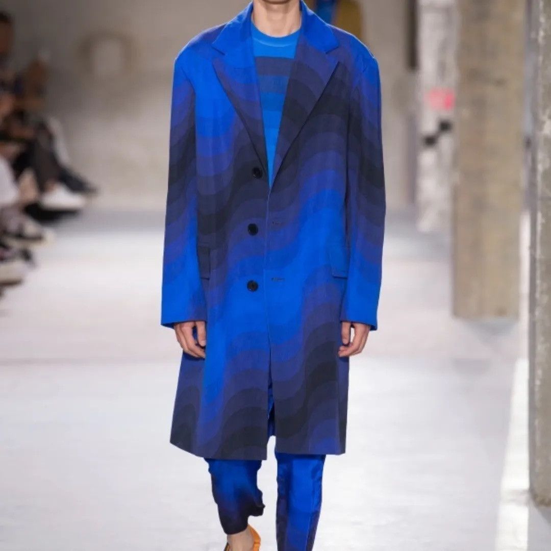 Dries Van Noten DRIES VAN NOTEN 2019 SS Pantone Collaboration Coat Size US XL / EU 56 / 4 - 4 Thumbnail