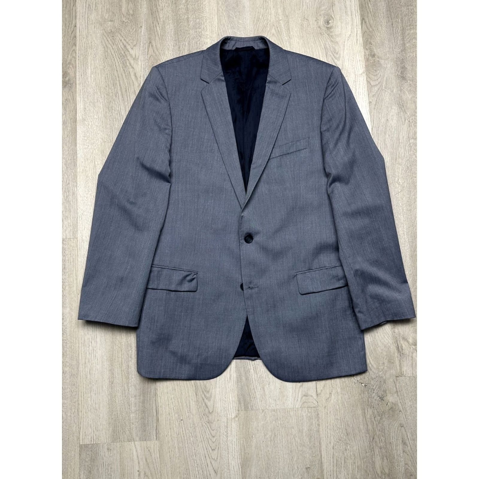 Hugo Boss HUGO BOSS Suit Mens Wool 2 Button Blazer + Pants Size 50 Gray 2 Piece Vintage: No (N/A) Size 50R - 2 Thumbnail