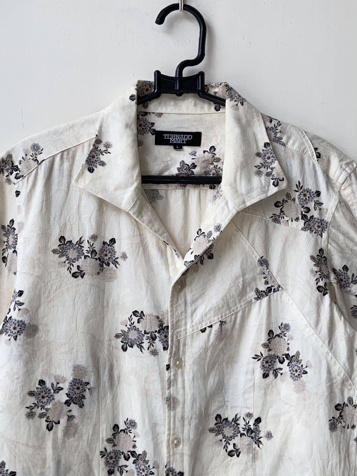 Tornado Mart TORNADO MART Flower Motive Shirt Size US S / EU 44-46 / 1 - 3 Thumbnail
