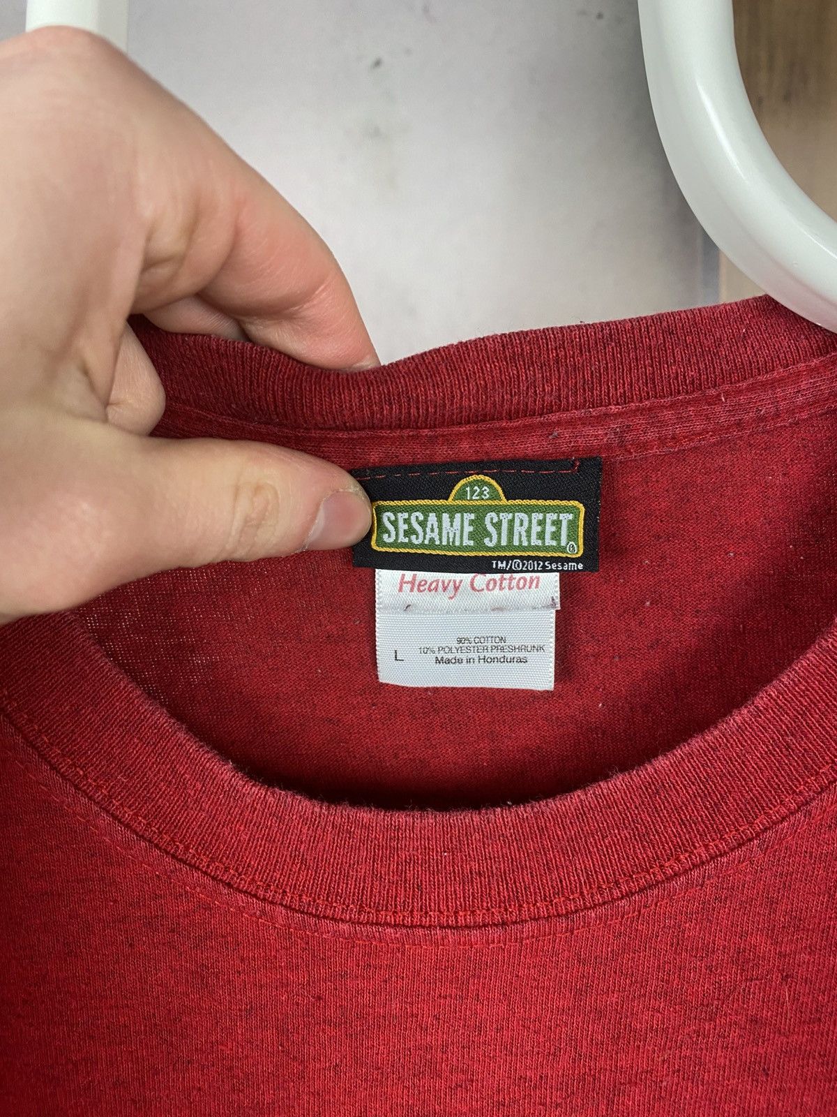 Vintage 🍿Vintage T-Shirt Sesame Street 2012 Me Eat Cookies Tee🍿 Size US L / EU 52-54 / 3 - 8 Thumbnail