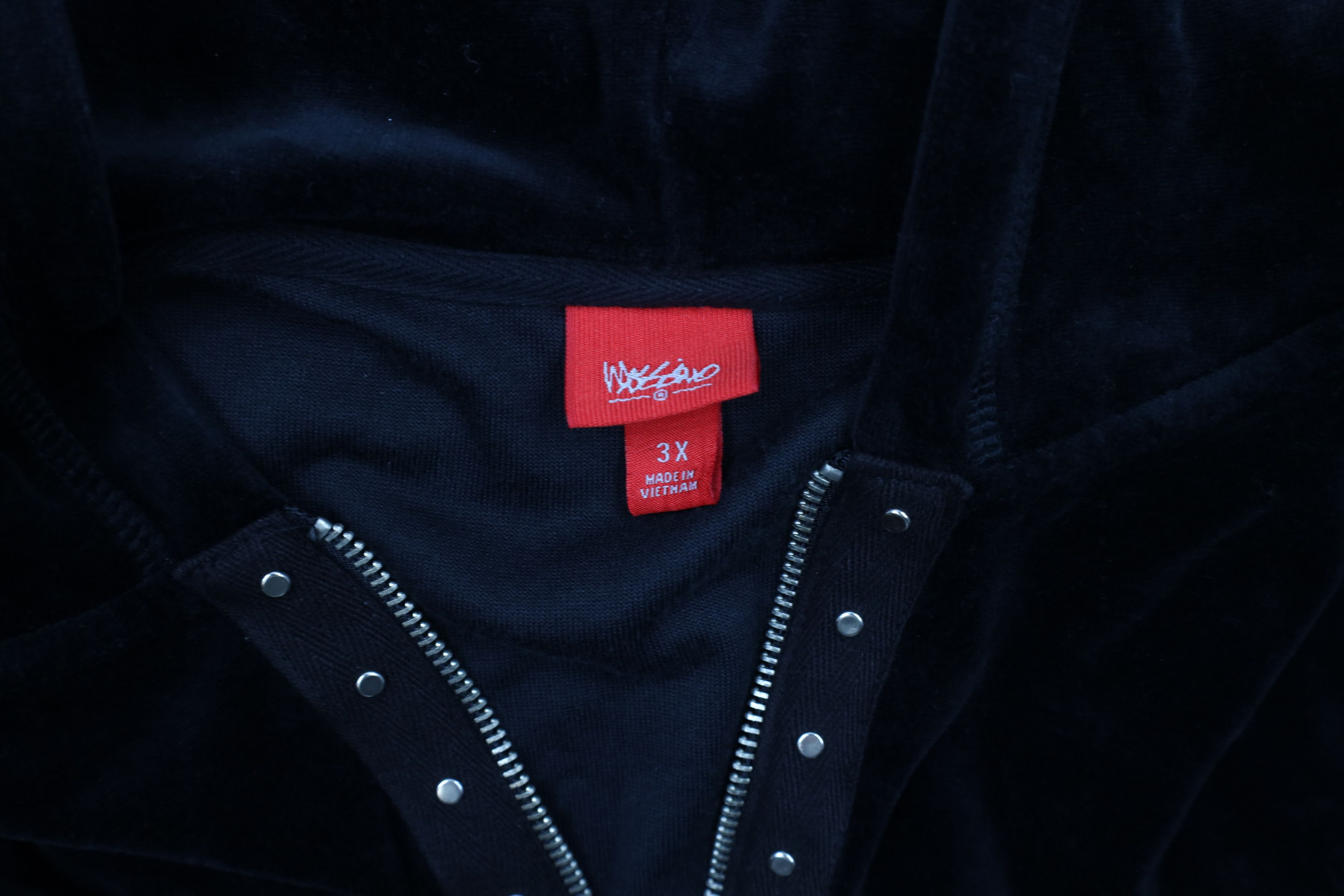 Mossimo × Vintage Vintage 90s Y2K Mossimo Studded 2 Piece Velour Track Suit Size 3XL / US 20-22 - 5 Thumbnail
