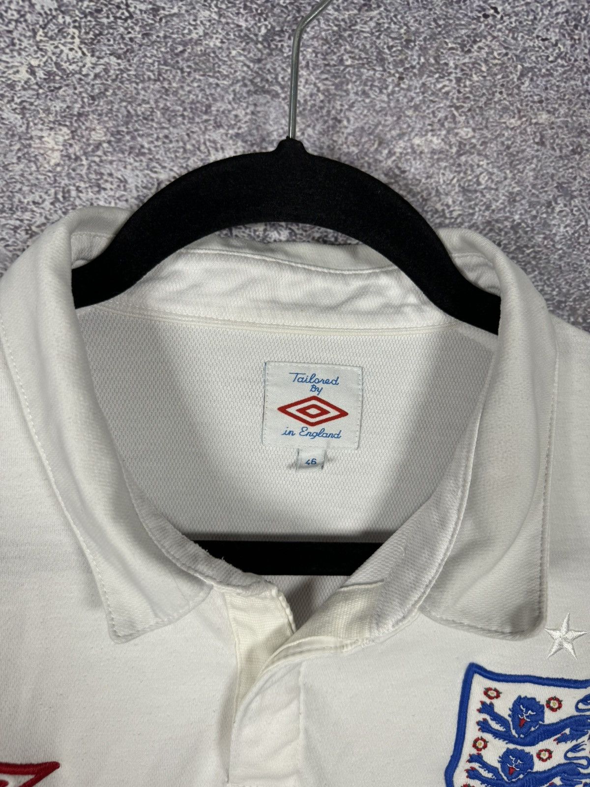 Umbro × Vintage ROONEY Vintage England National Team 2010 Umbro Jersey XL sz Size US XL / EU 56 / 4 - 7 Thumbnail