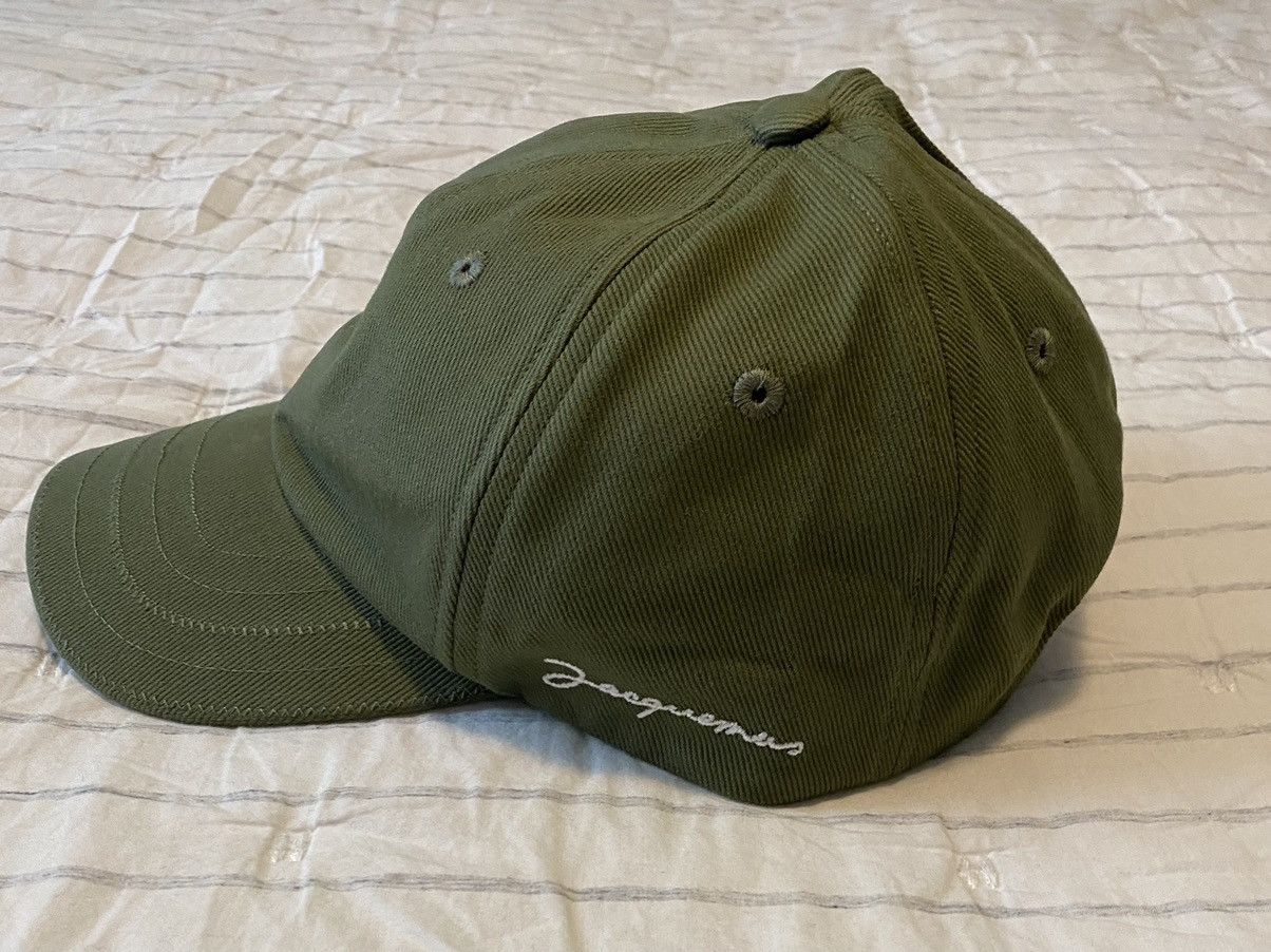 Jacquemus JACQUEMUS Les Classiques La Casquette Green Cap NWT Size ONE SIZE - 3 Thumbnail