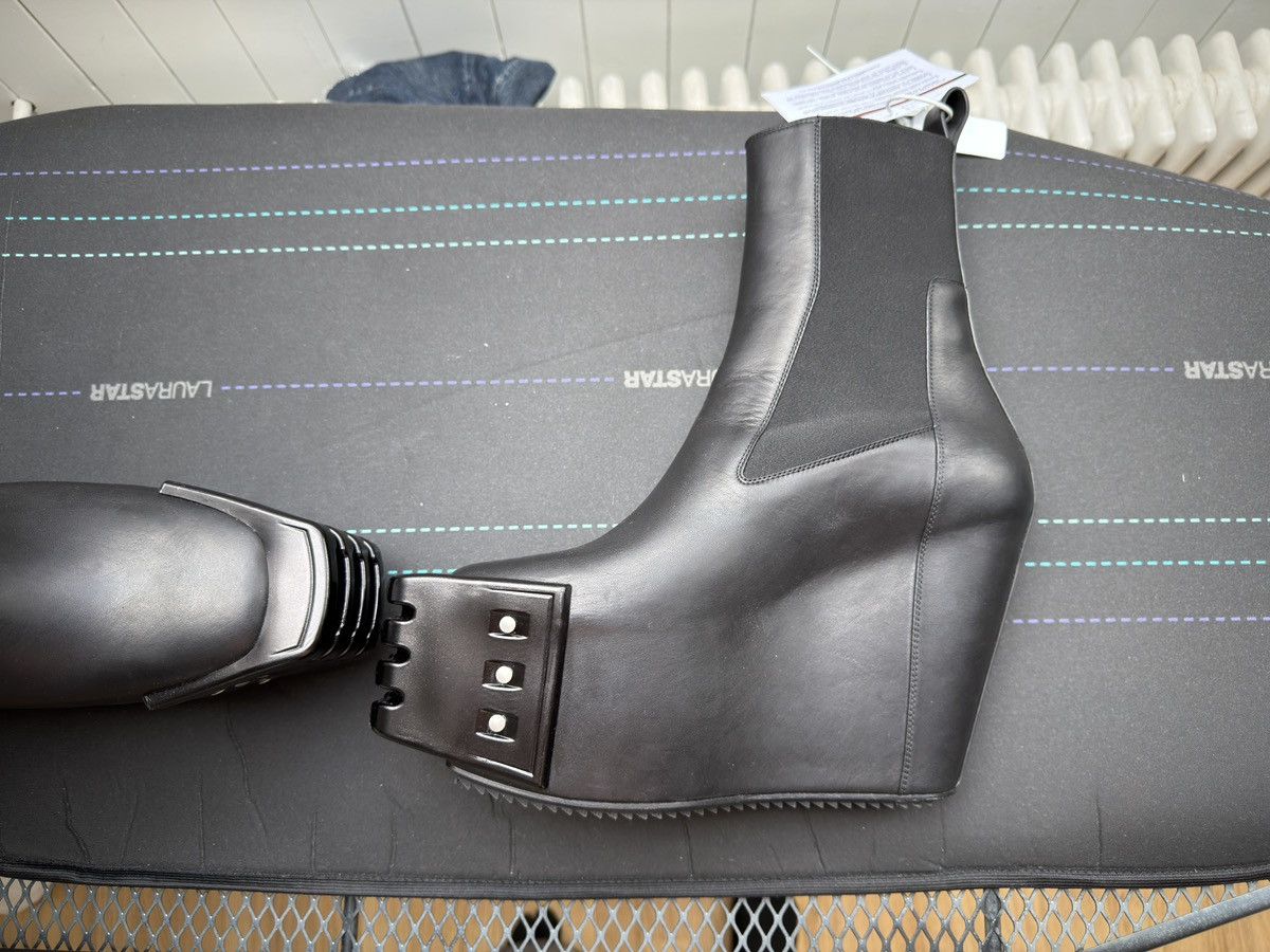 Rick Owens Rick Owens Platform Sliver Beatle Boot | Grailed