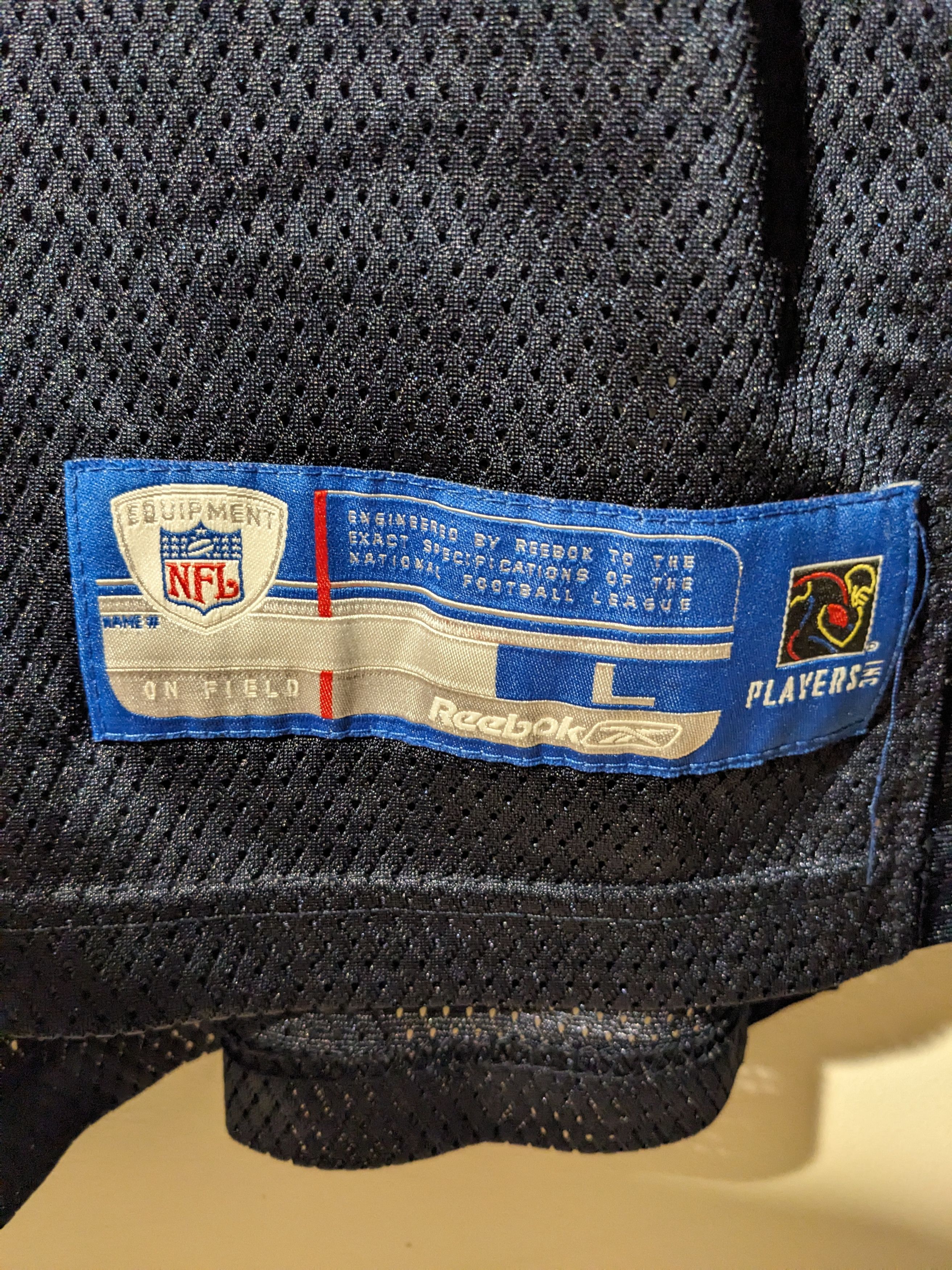 NFL × Vintage Vintage 90s Chicago Bears Urlacher NFL Football Large Jersey Size US L / EU 52-54 / 3 - 9 Thumbnail