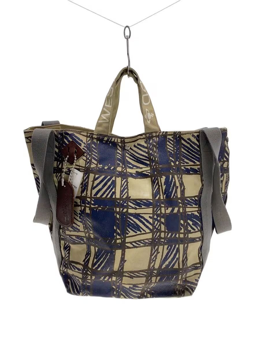 Vivienne Westwood Plaid Canvas Shoulder Bag Size ONE SIZE - 1 Thumbnail