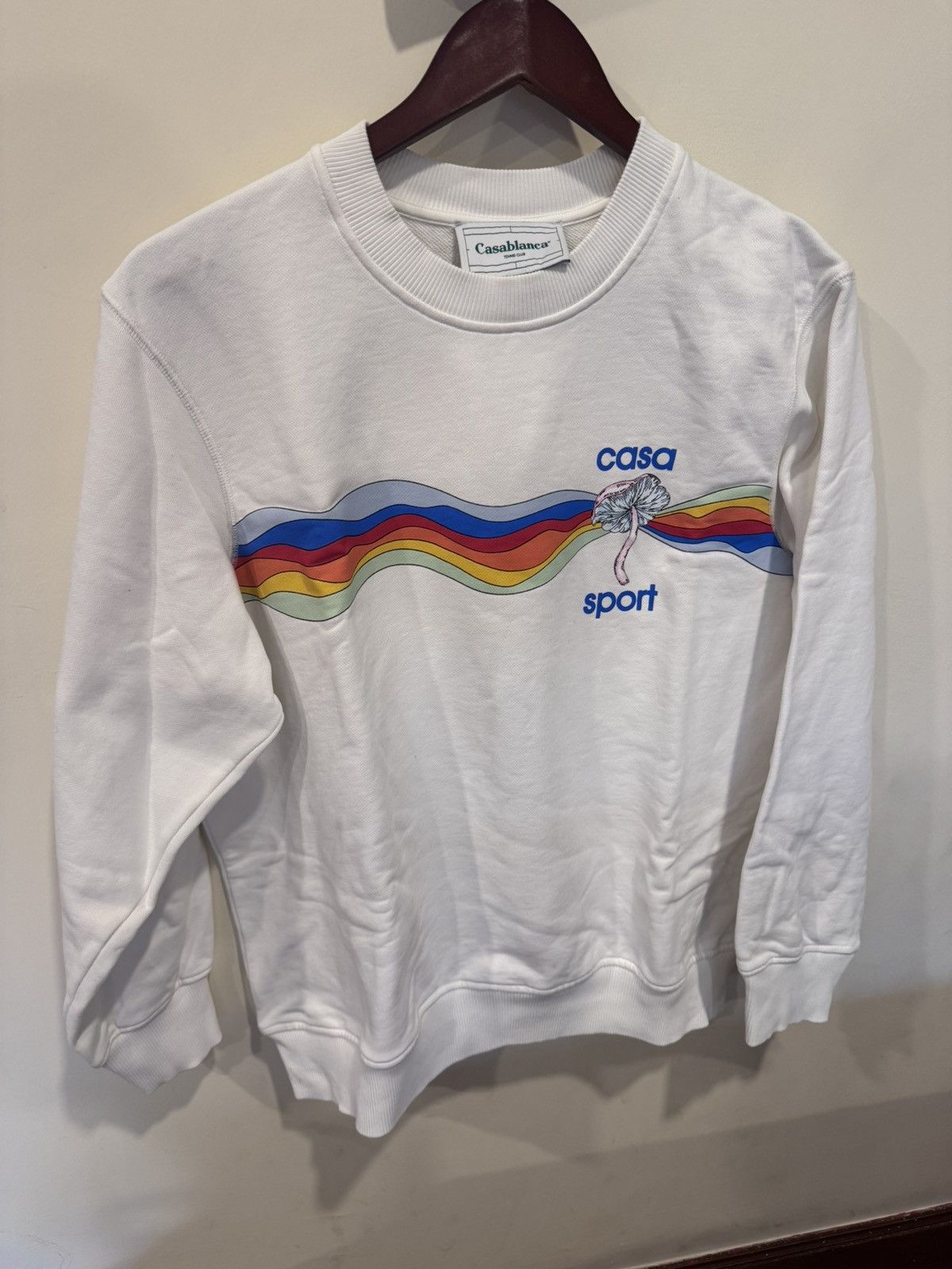 Casablanca Casablanca Casa Sport Rainbow Sweatshirt Size US M / EU 48-50 / 2 - 1 Thumbnail