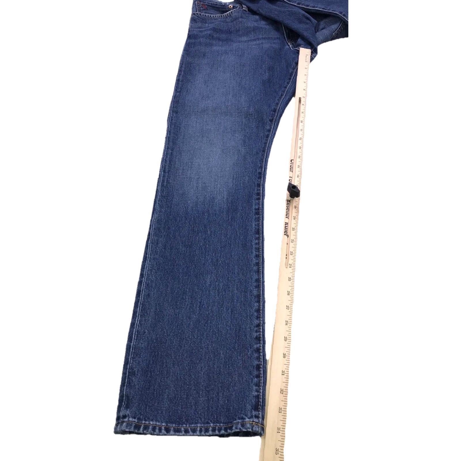 Polo Ralph Lauren Polo Ralph Lauren Jeans Varrick Slim Straight Leg Denim 36x34 Men's Blue Cotton Denim 90s Logo Preppy Distress” Size US M / EU 48-50 / 2 - 7 Thumbnail