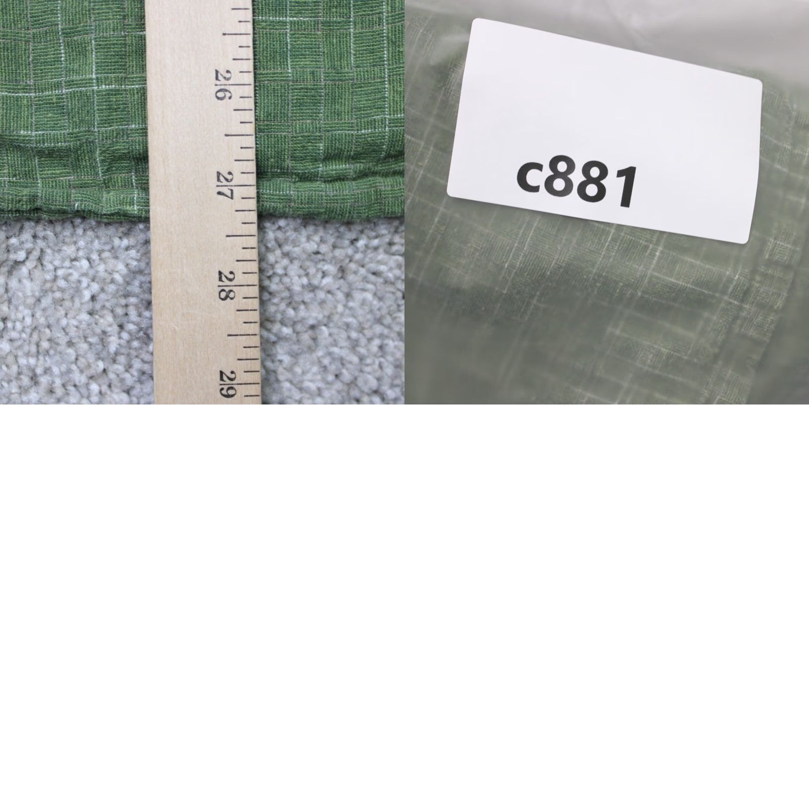 Orvis Orvis Shirt Mens XL Green Check Hemp/Organic Cotton Short Sleeve Button Up Size US XL / EU 56 / 4 - 9 Thumbnail