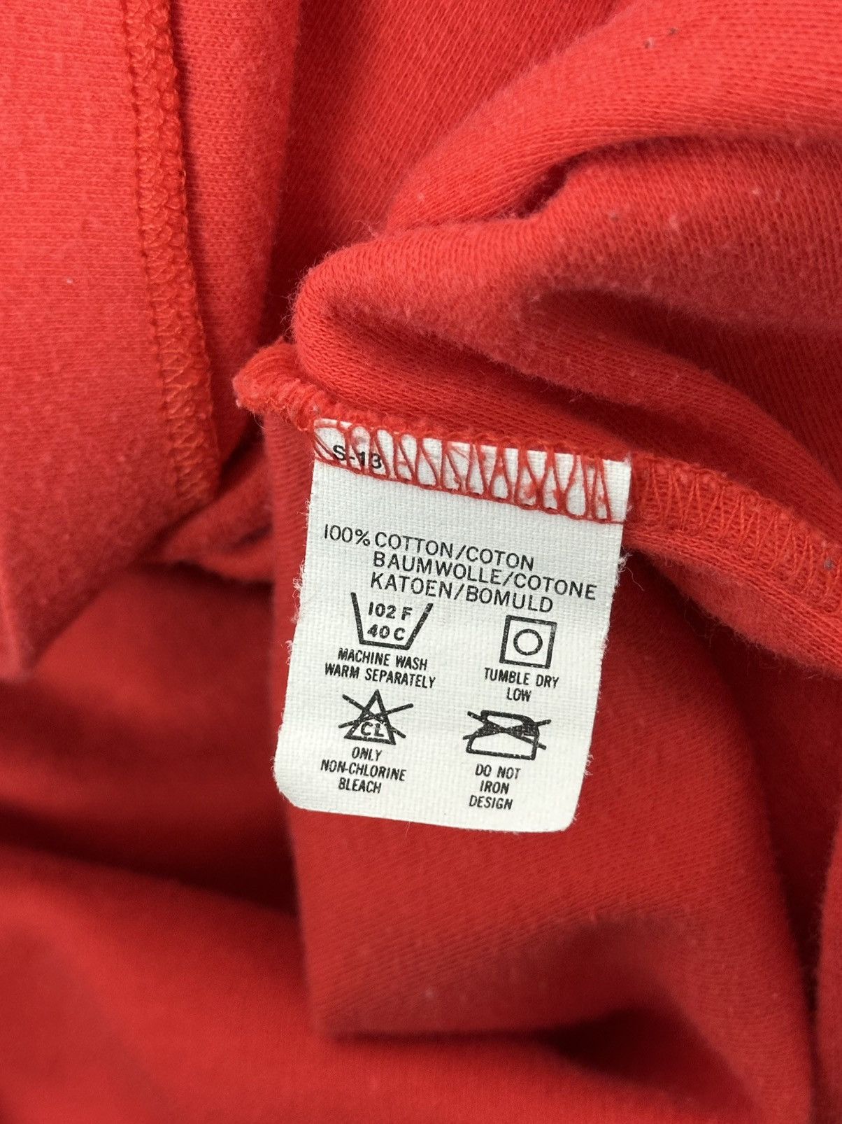 Champion Champion Vintage Red Turtle Neck Long Sleeve Sweatshirt Size US XL / EU 56 / 4 - 10 Thumbnail
