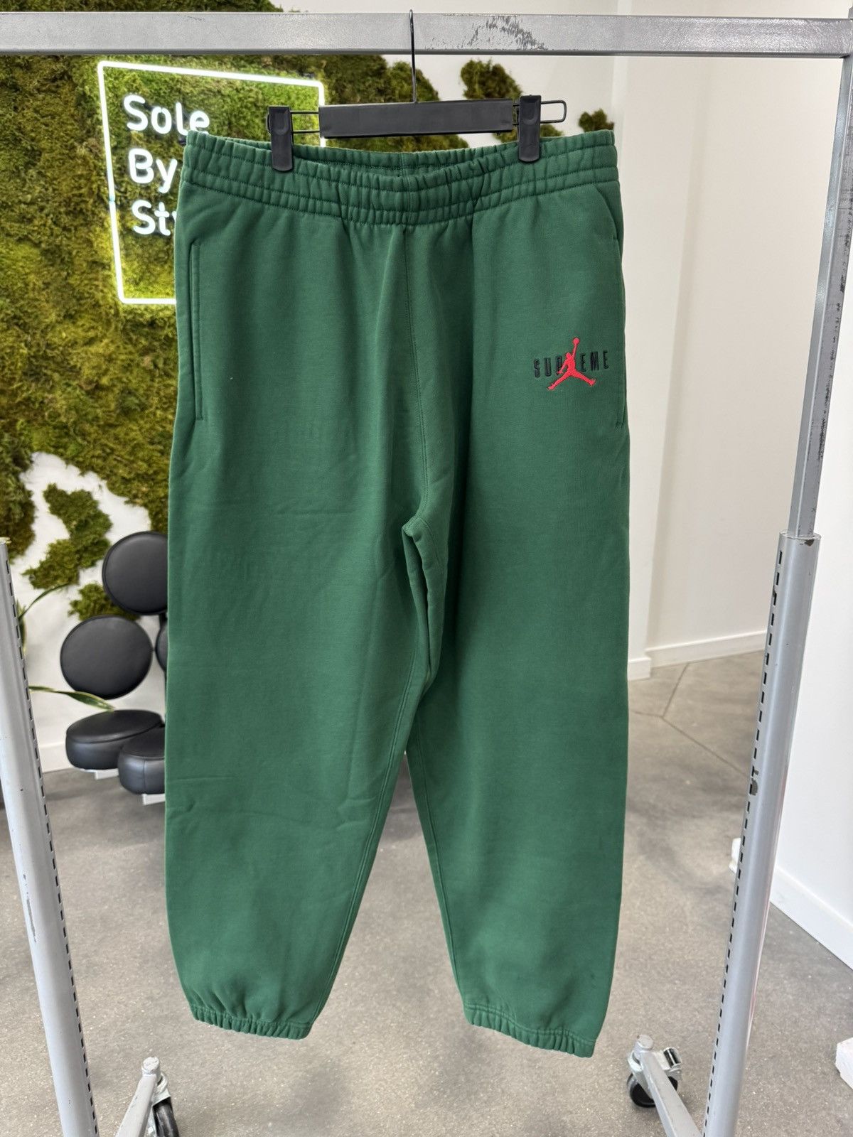 Supreme Jordan Sweatpant (FW24) Green