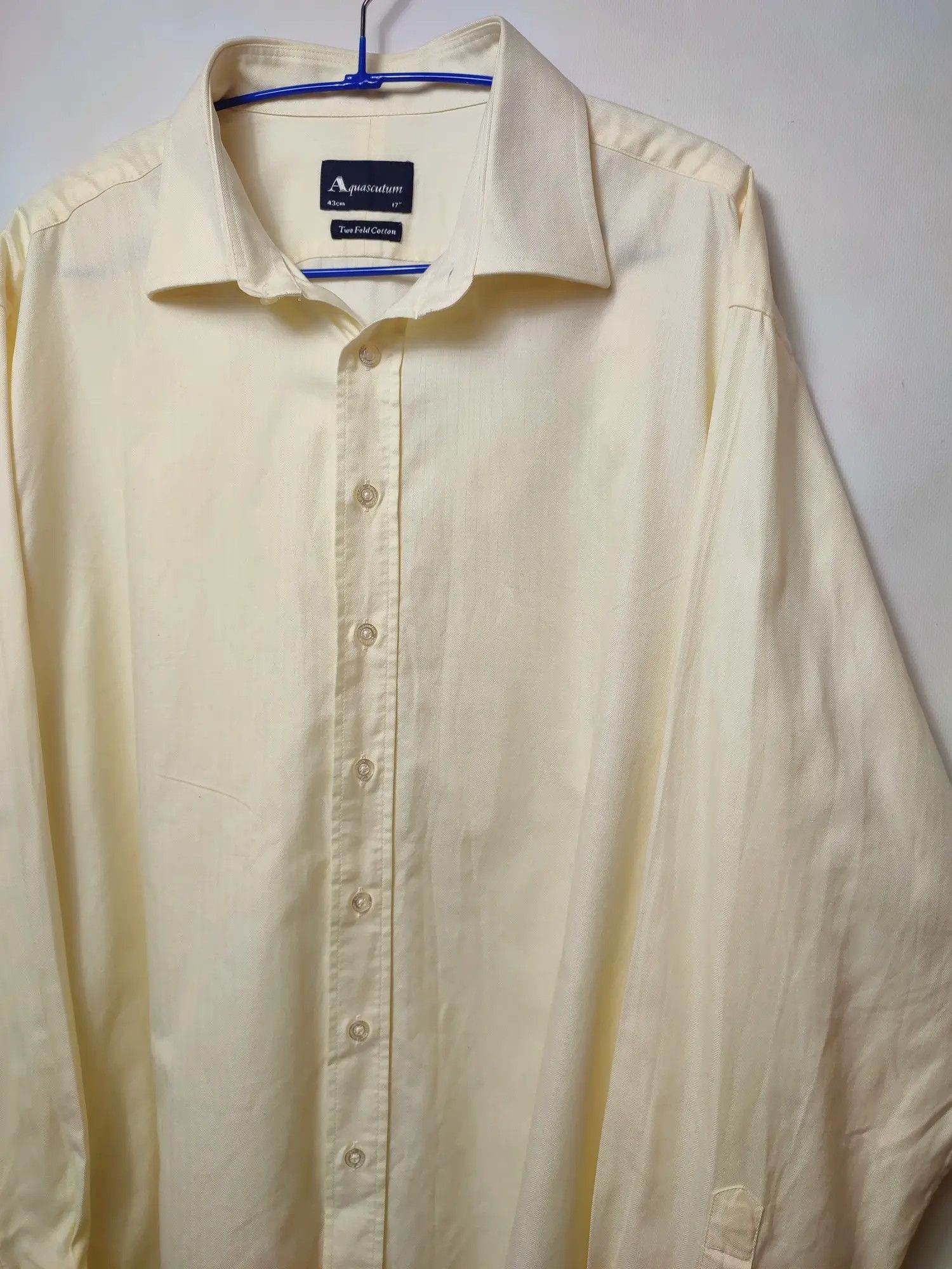 Aquascutum × Vintage Aquascutum cufflinks classic shirt Size US XL / EU 56 / 4 - 2 Thumbnail
