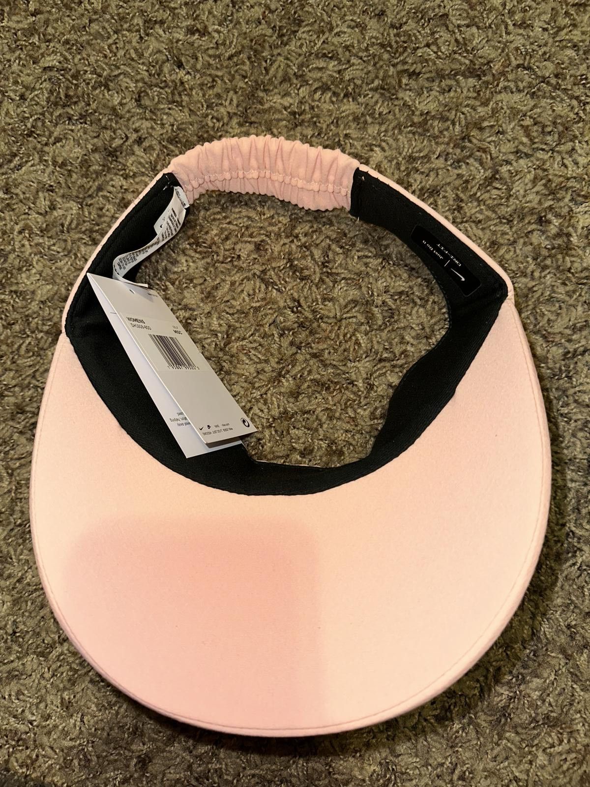 Nike Nike 2021 Women's Aerobill Big Bill Elastic Golf Visor Pink Sample Size ONE SIZE - 7 Thumbnail