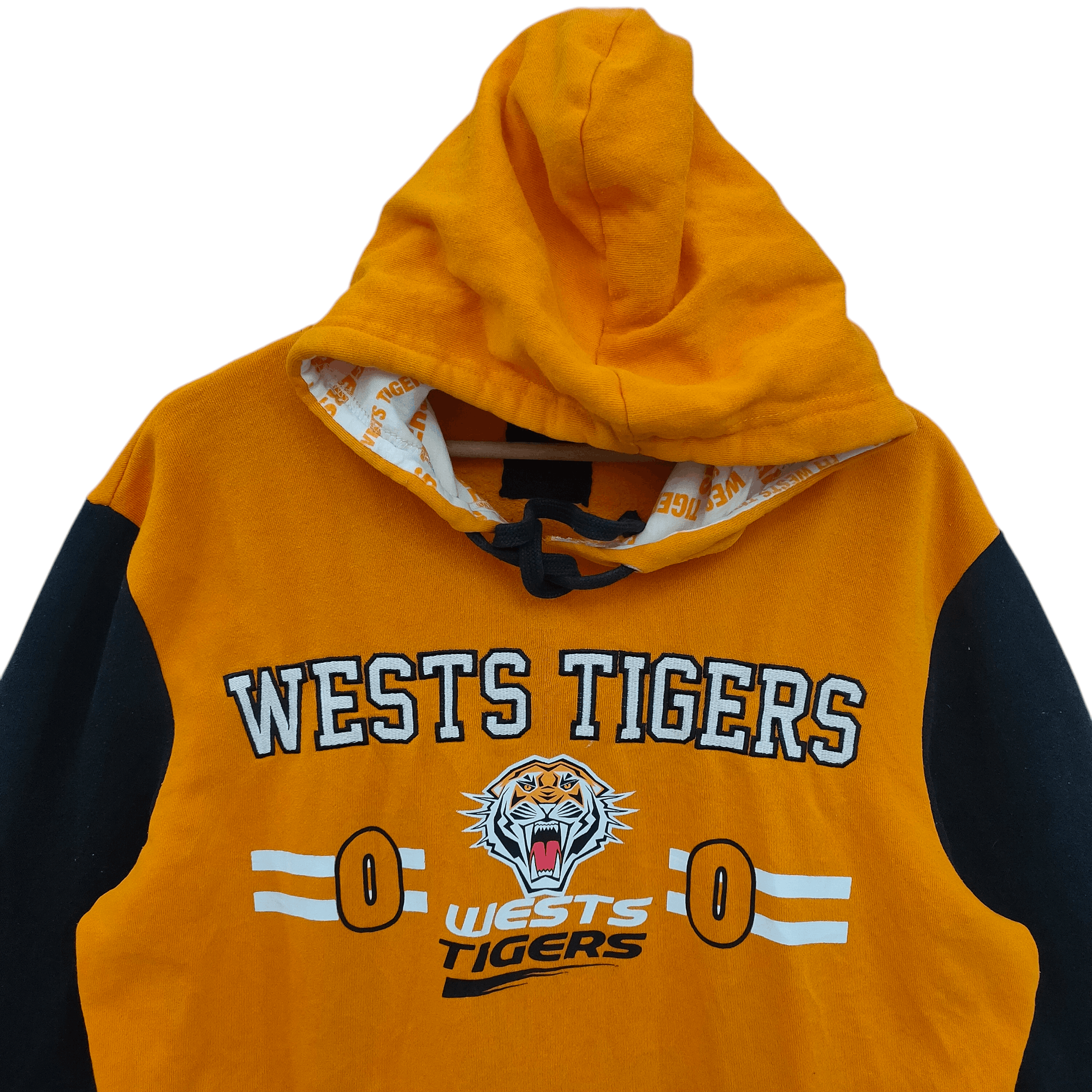 Vintage Vintage Wests Tigers Rugby Sweatshirt NRL Size US M / EU 48-50 / 2 - 4 Thumbnail