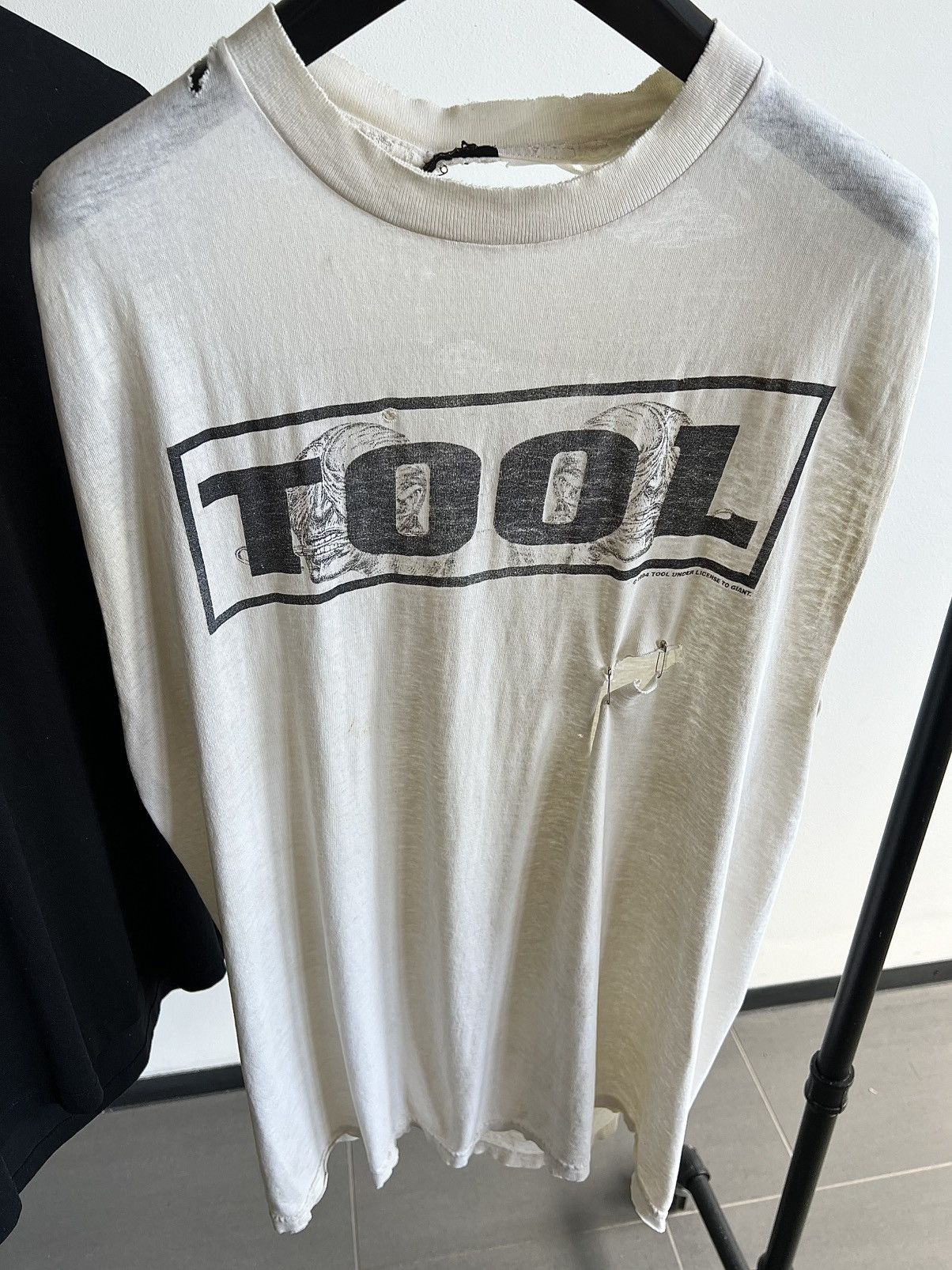 Band Tees × Vintage Vintage Perfectly Thrashed Tool Band Tank Top Size US XL / EU 56 / 4 - 2 Thumbnail