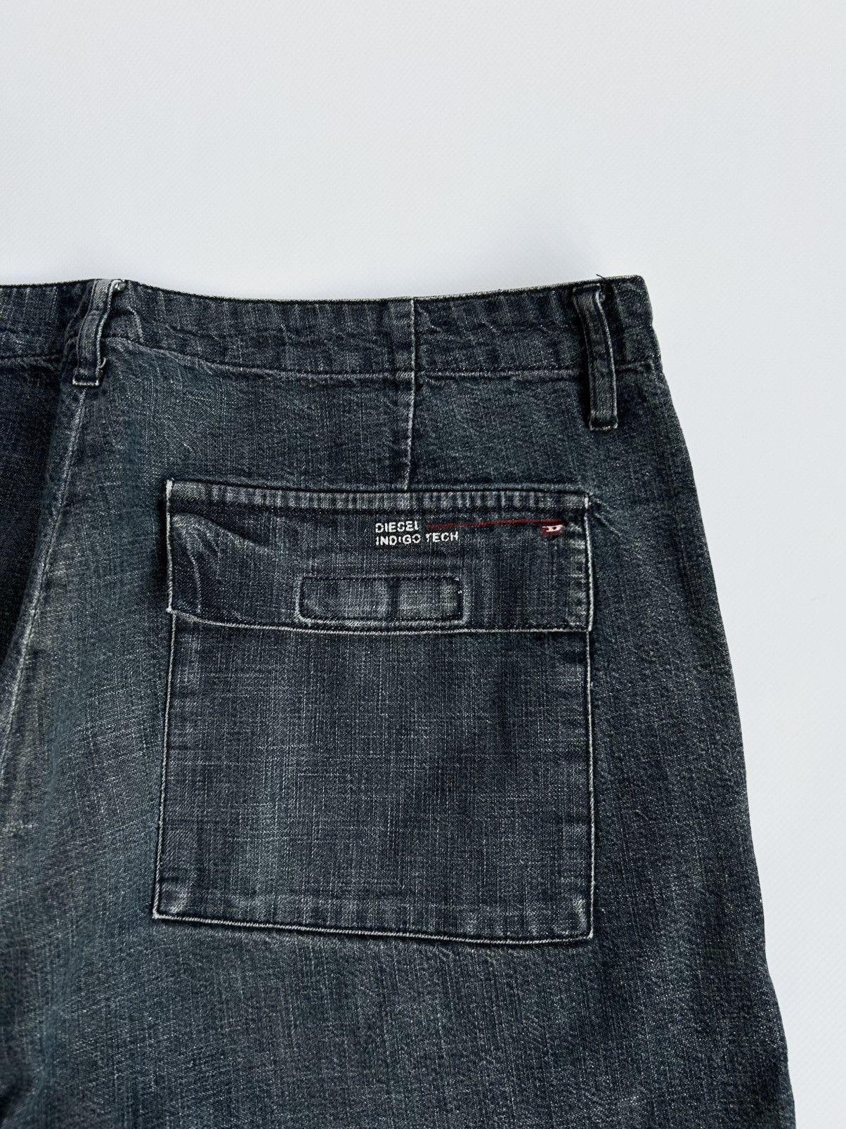 Diesel × Dolce & Gabbana × Yohji Yamamoto Vintage Diesel feded y2k jeans denim pants Size US 34 / EU 50 - 5 Thumbnail