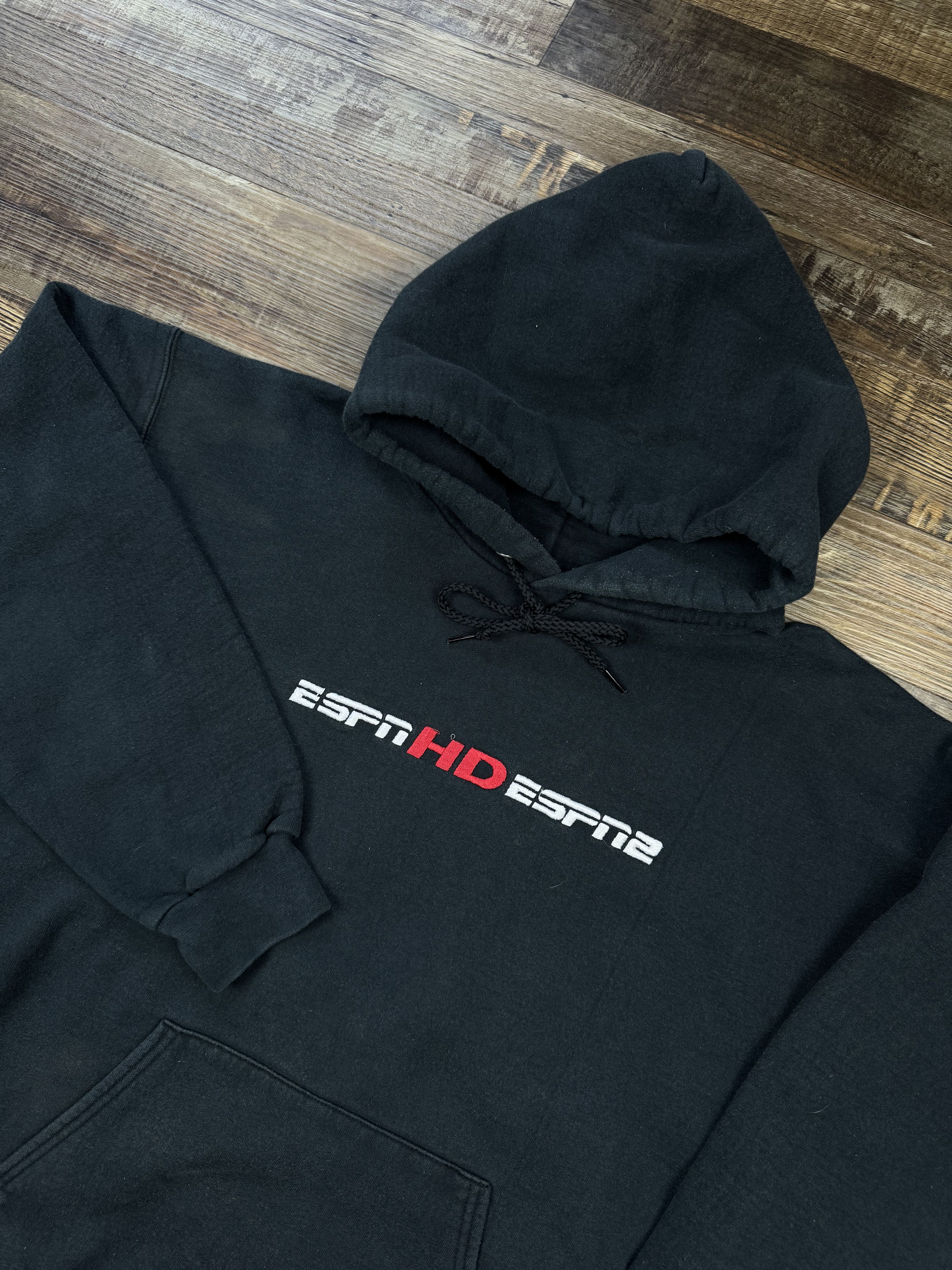Hanes Vintage ESPN Logo Hanes Ultimate Cotton Hoodie Heavyweight Size US M / EU 48-50 / 2 - 1 Thumbnail