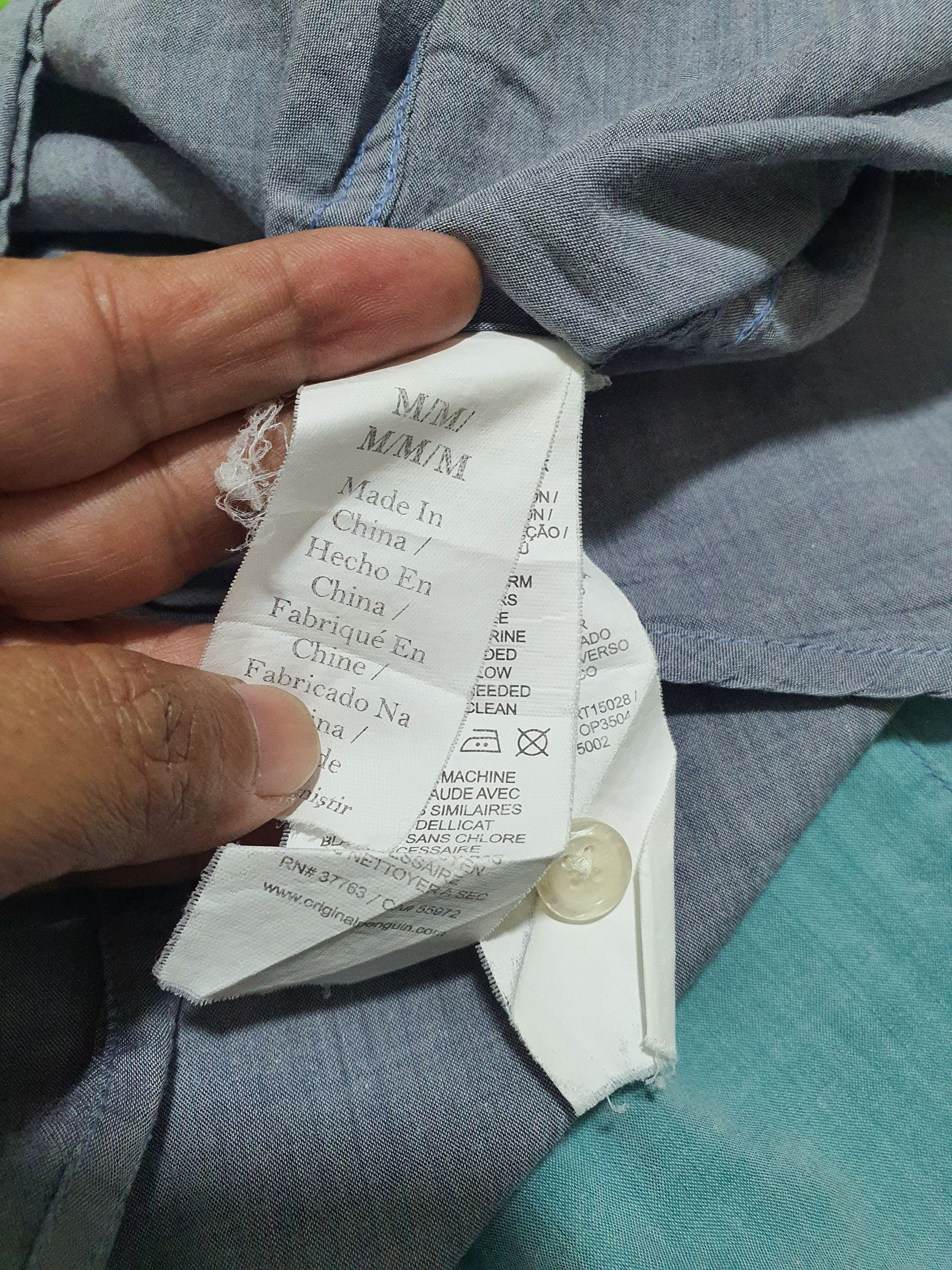 Grand Slam × Japanese Brand PEGUIN GRAND SLAM 21.5/27 SOFT THIN CLOTH SHIRT Size US M / EU 48-50 / 2 - 6 Thumbnail