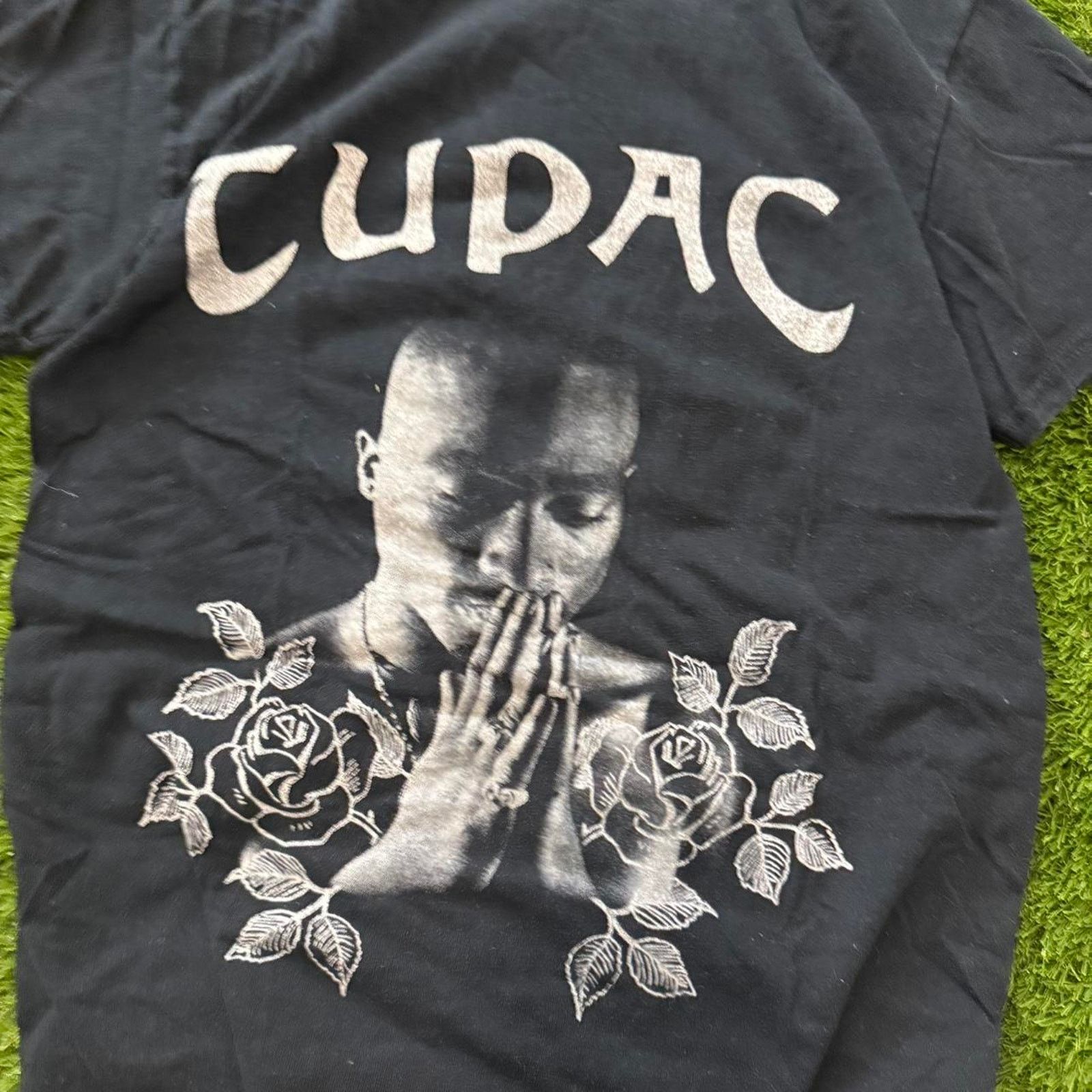 & Other Stories 2Pac T-shirt XL TUPAC SHAKUR Rap Hip Hop Tee 100% Cotton Size US XS / EU 42 / 0 - 2 Thumbnail
