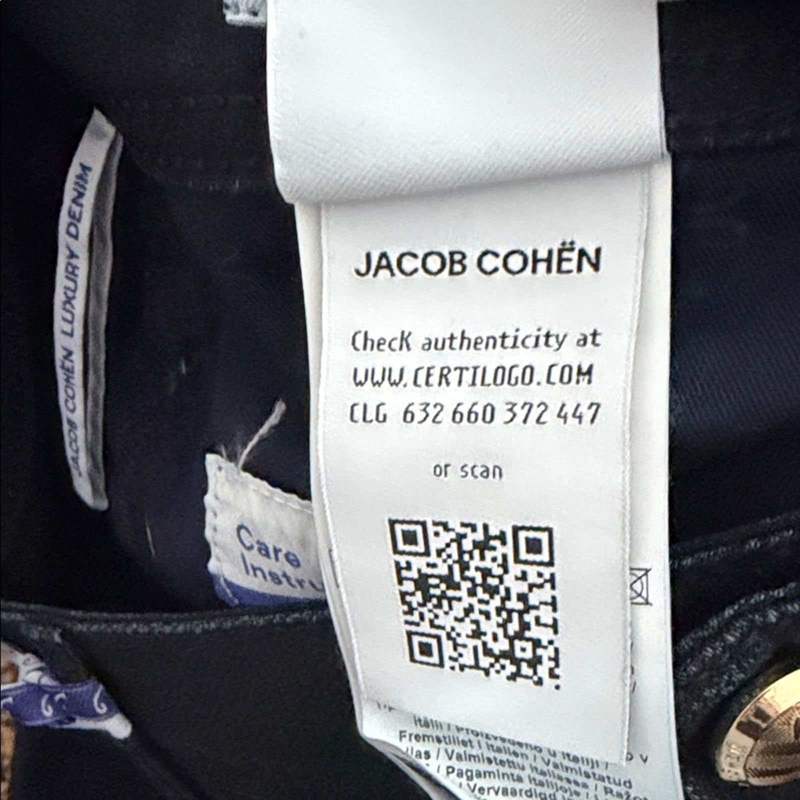Jacob Cohen NWT Jacob Cohen Men's Deep Indigo Bard Jeans Size 40 Size US 40 / EU 56 - 8 Thumbnail