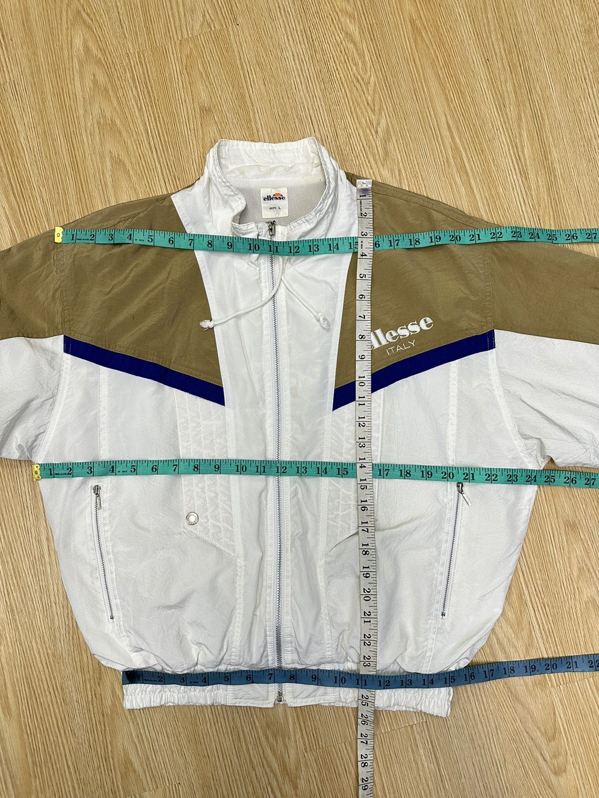 Ellesse × Vintage Vintage Ellesse Italy Perugia 1959 Nylon Jacket Mj158 Size US L / EU 52-54 / 3 - 7 Thumbnail
