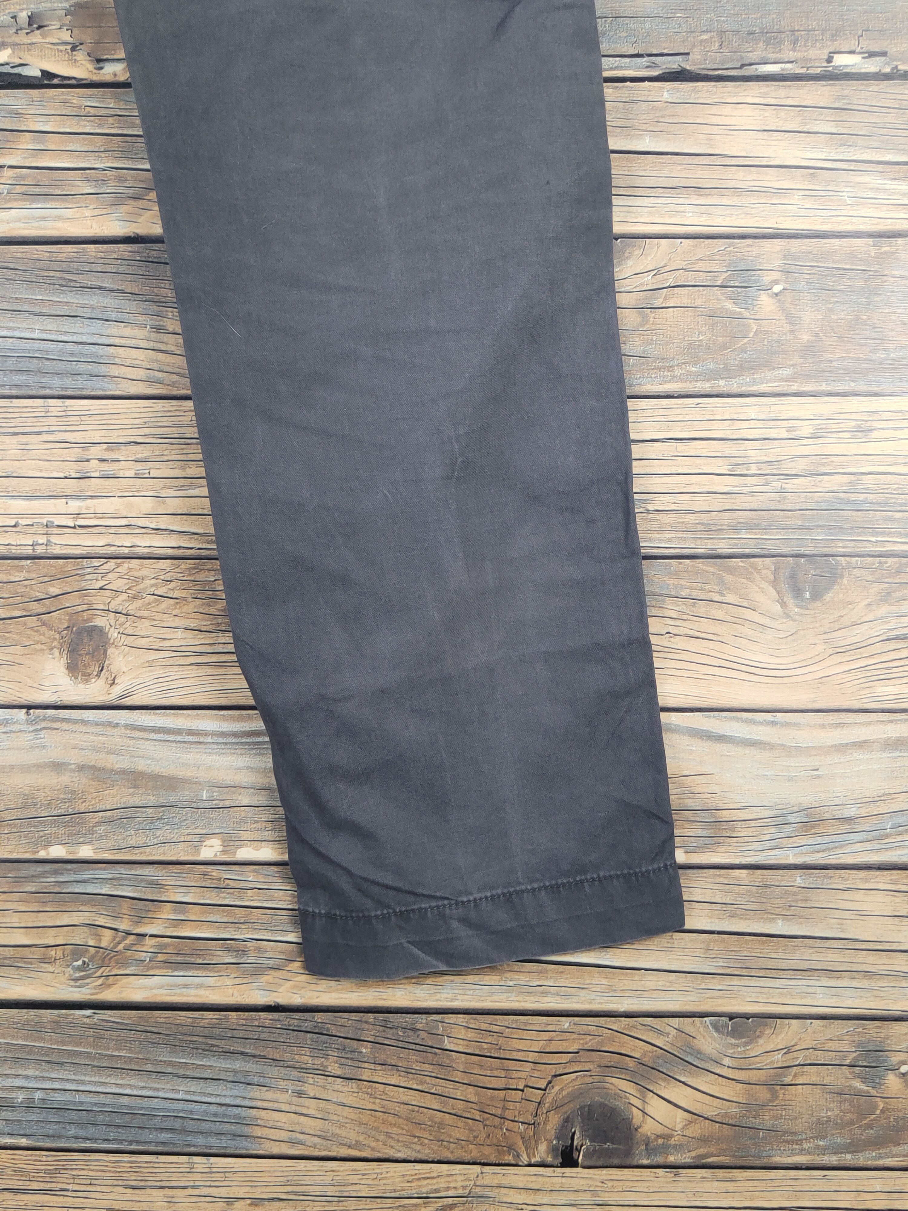 Japanese Brand DL Old Navy Black Faded Multipocket Cargo Pants #1535 Size US 31 - 11 Thumbnail