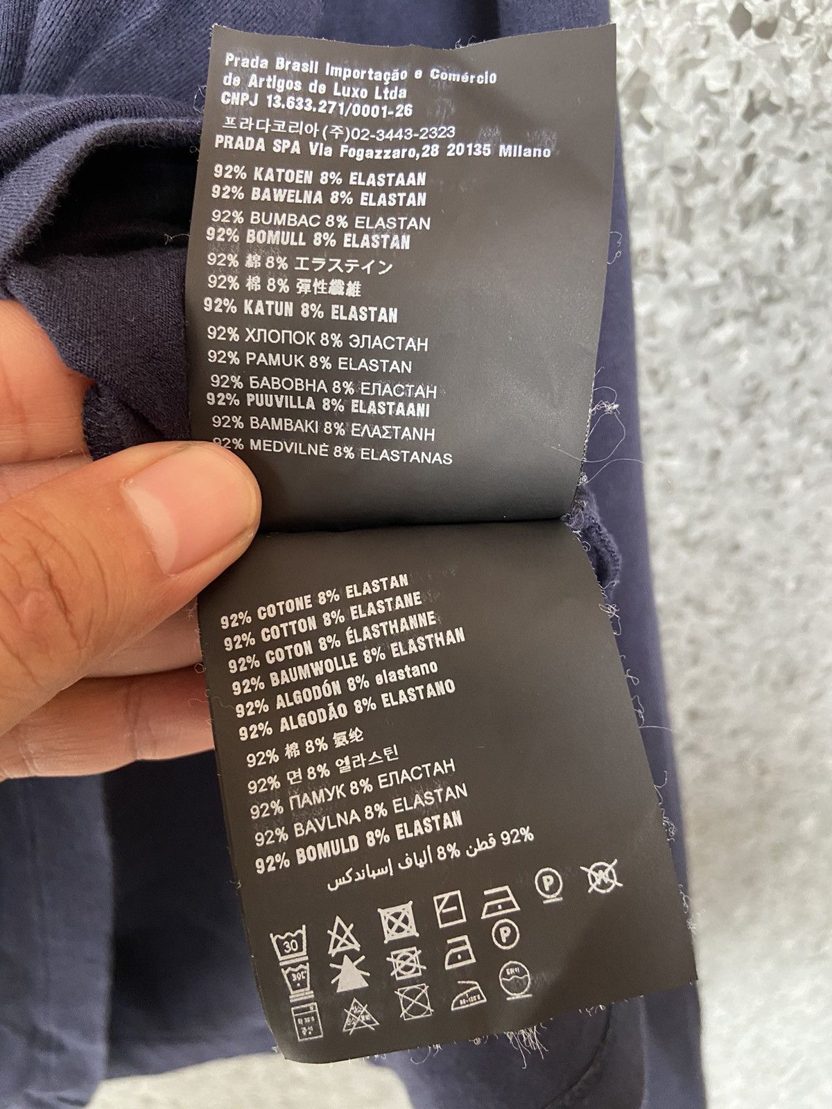 Prada Prada t shirt long Sleeve Size US L / EU 52-54 / 3 - 5 Thumbnail