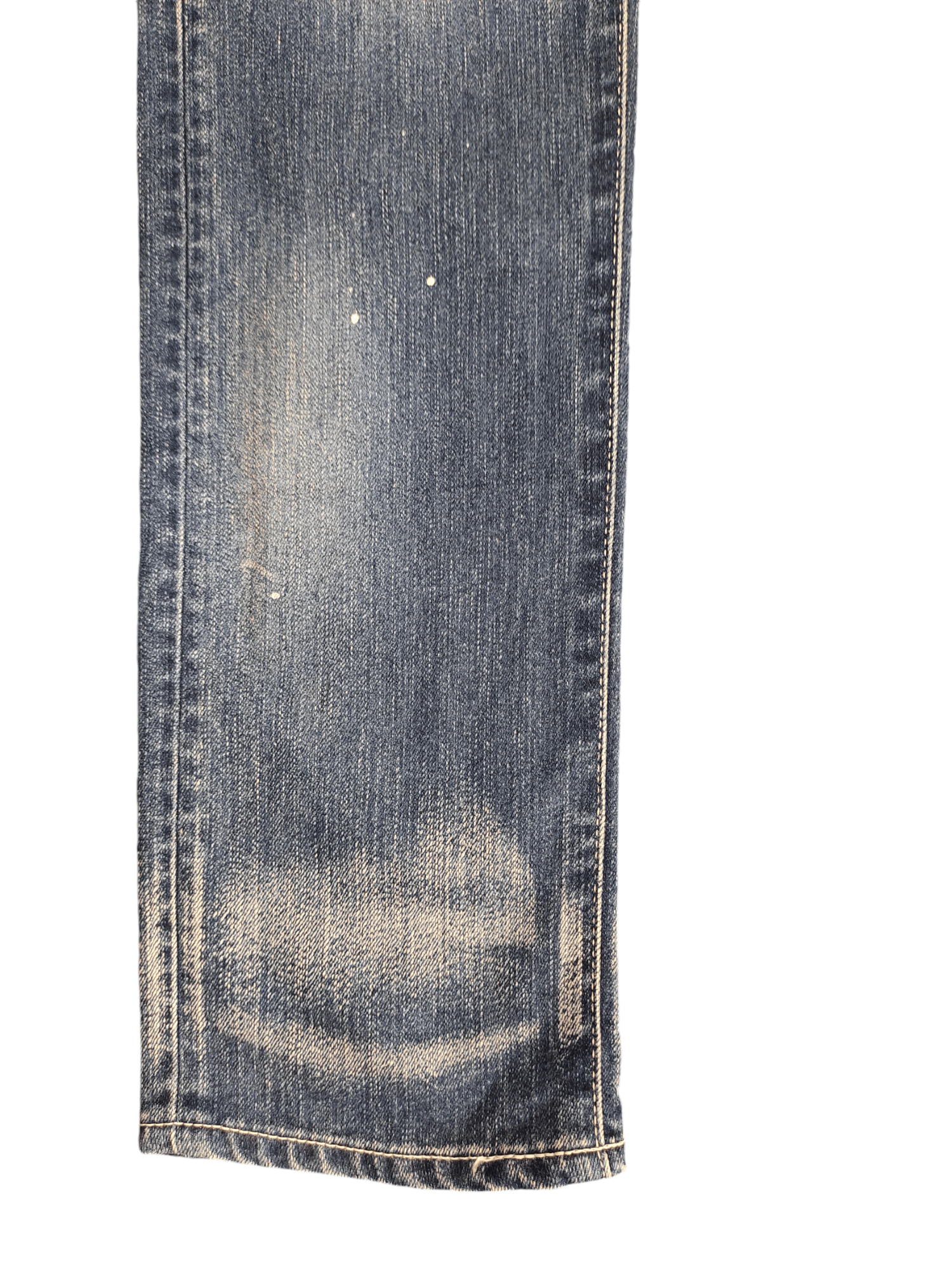 A.F.F.A. × Undercover Vanquish Clawmark Distress Faded Painted Jeans Slim Fit Size US 29 - 7 Thumbnail